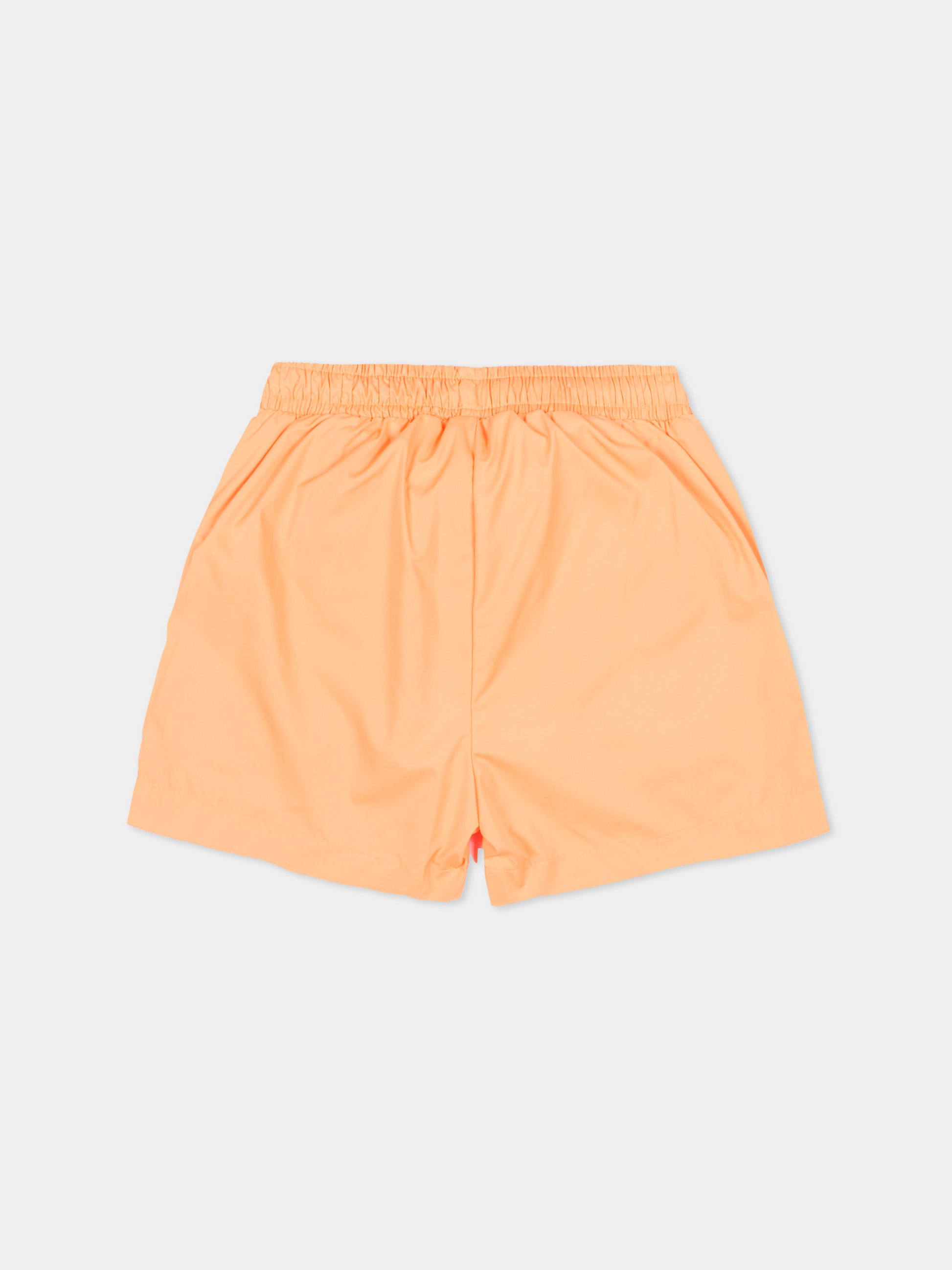 Boxer mare arancione per neonato con logo,Richmond,RIP26013CO ORANGE PEEL