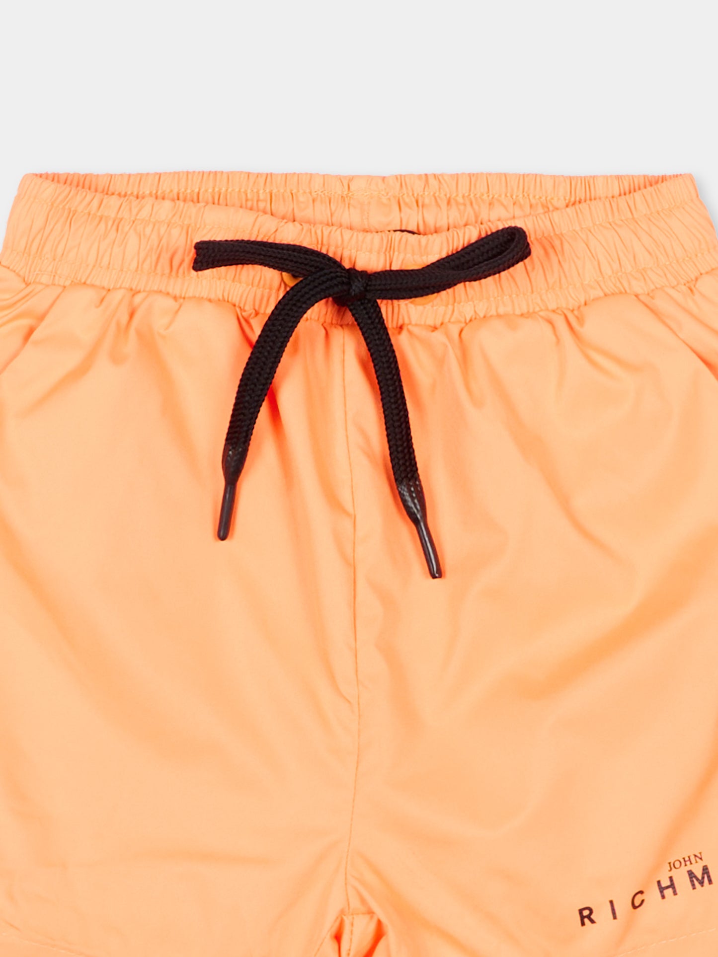 Boxer mare arancione per neonato con logo,Richmond,RIP26013CO ORANGE PEEL