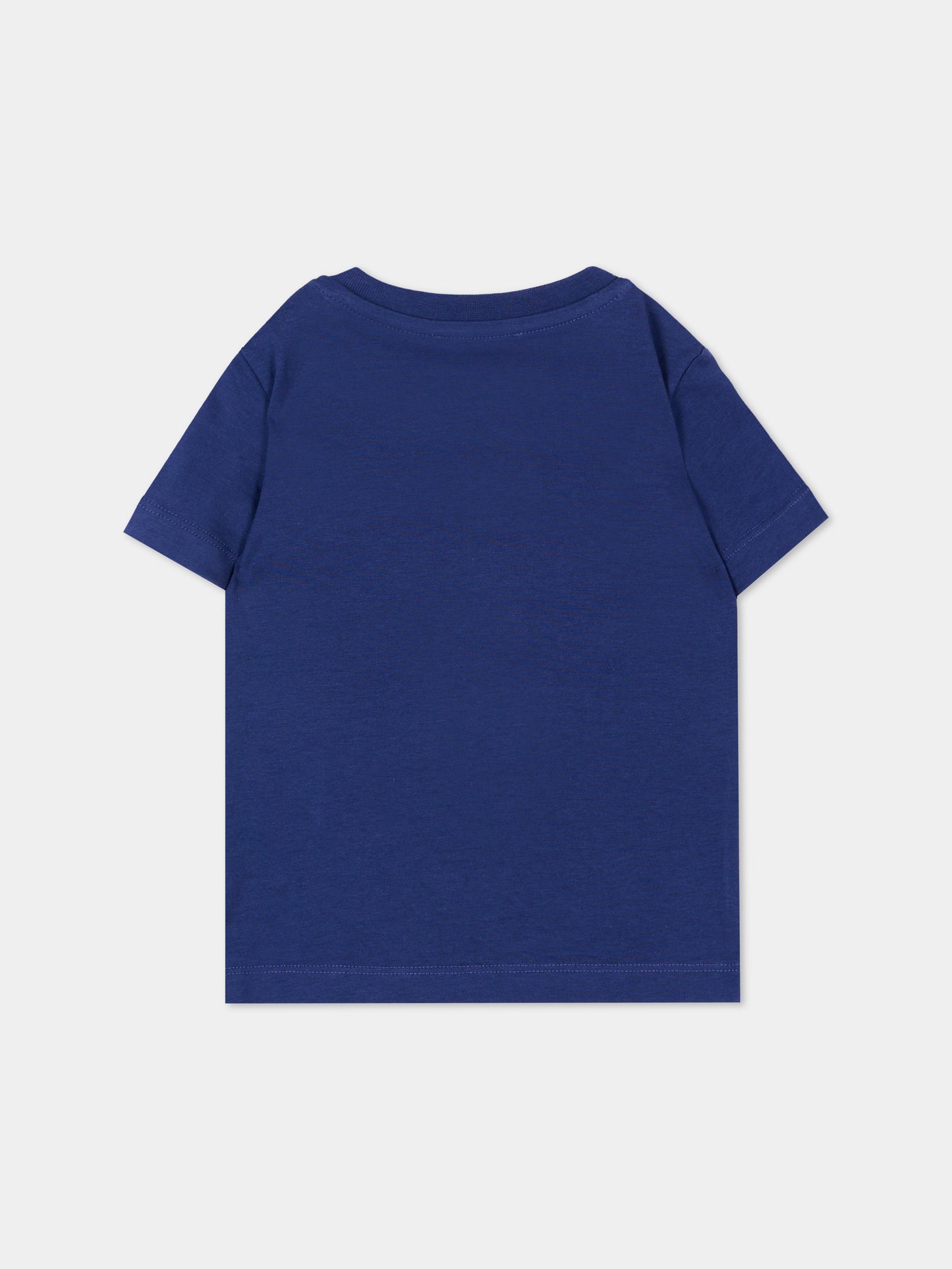 T-Shirt blu per neonato con logo,Richmond,RIP26017TS BLUE BEACON