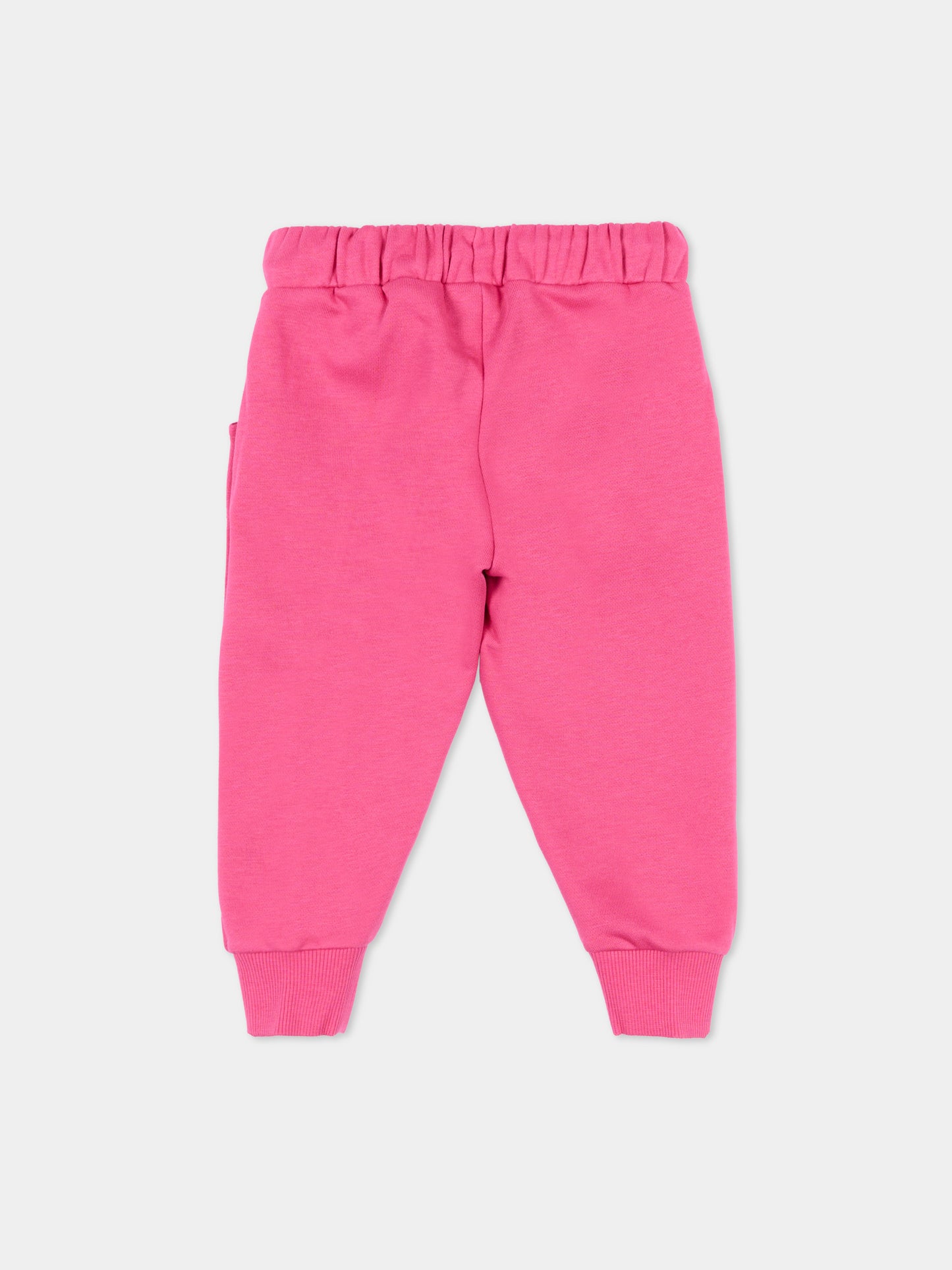 Pantaloni sportivi fucsia per neonata,Richmond,RIP26033PA FUCHSIA PURPLE