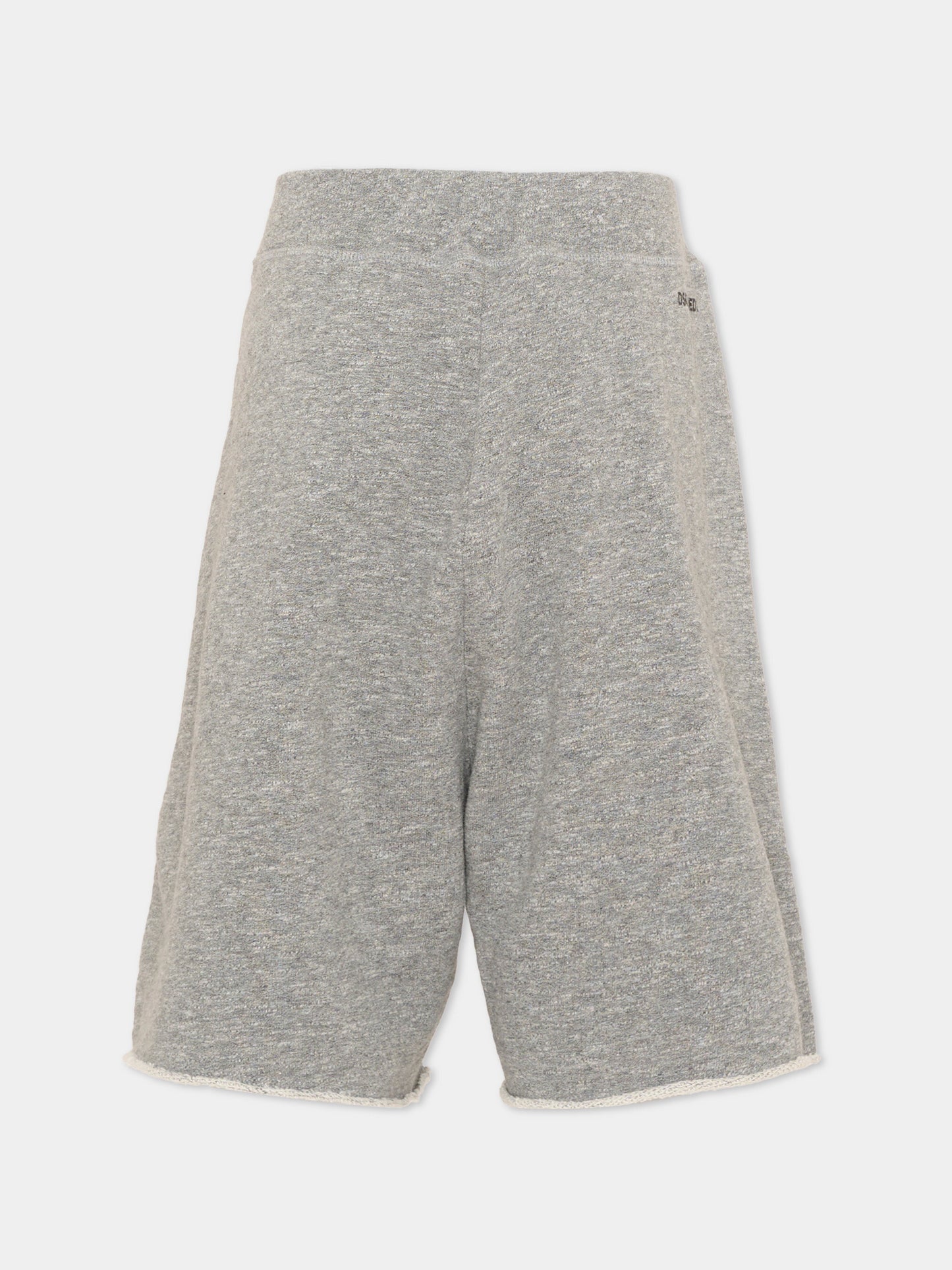 Shorts grigi per bambino con logo,Dsquared2,DQ3390 D0AHK DQ902