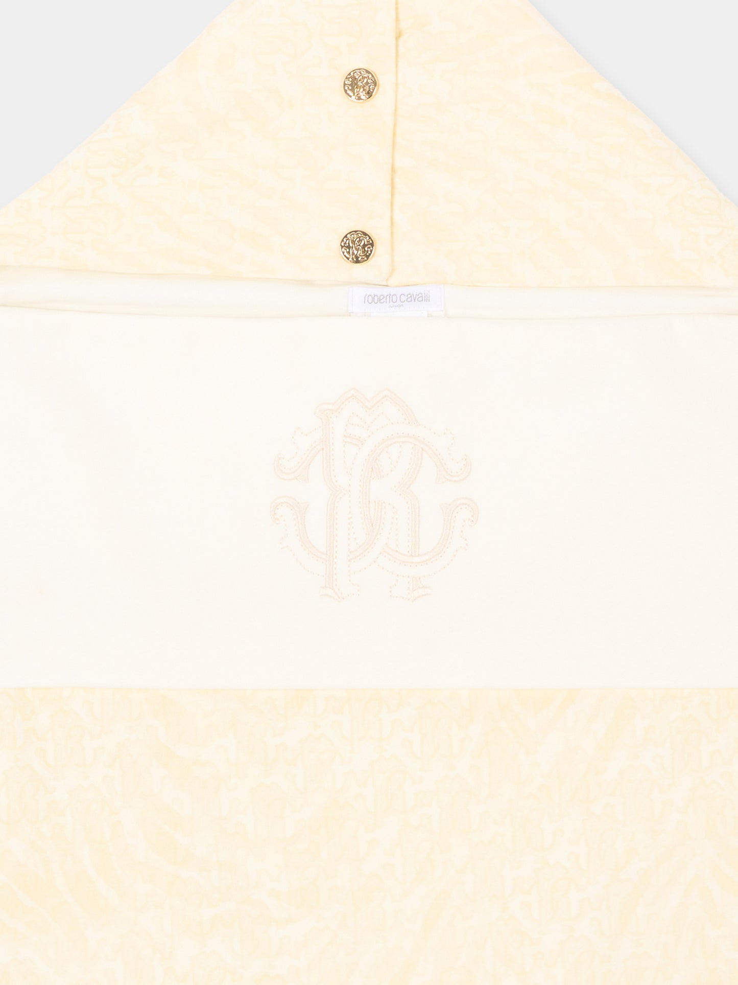 Sacco nanna avorio per neonati animalier,Roberto Cavalli Kids,CLP26012SN ZEBRA AVORIO