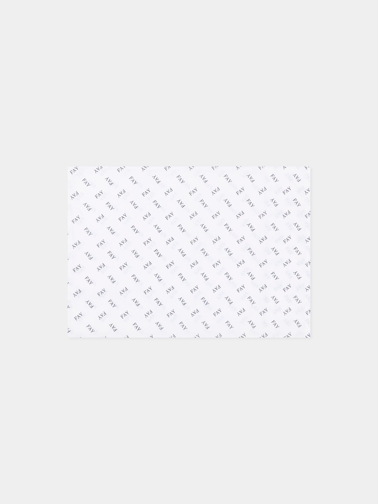 Set lenzuola bianco per neonato con logo,Fay Kids,FS0510 P0136 100BL