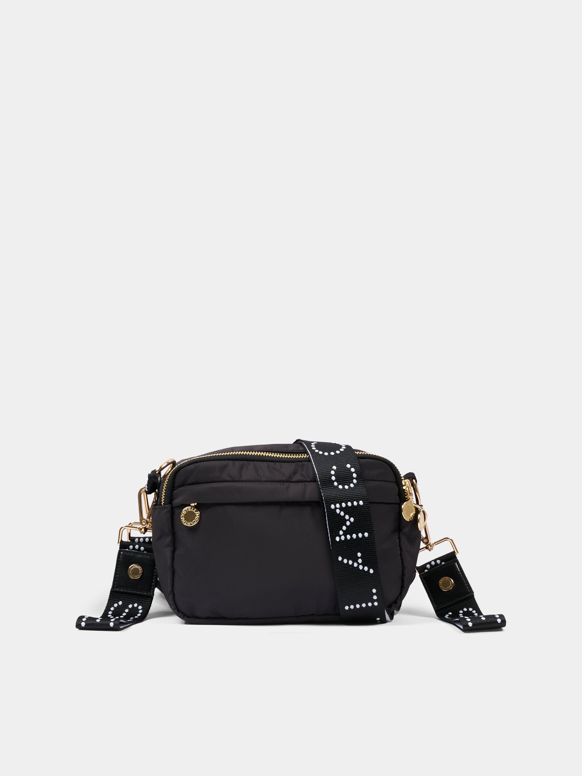 Borsa nera per bambina con logo,Stella Mccartney Kids,TV0508 Z0537 930