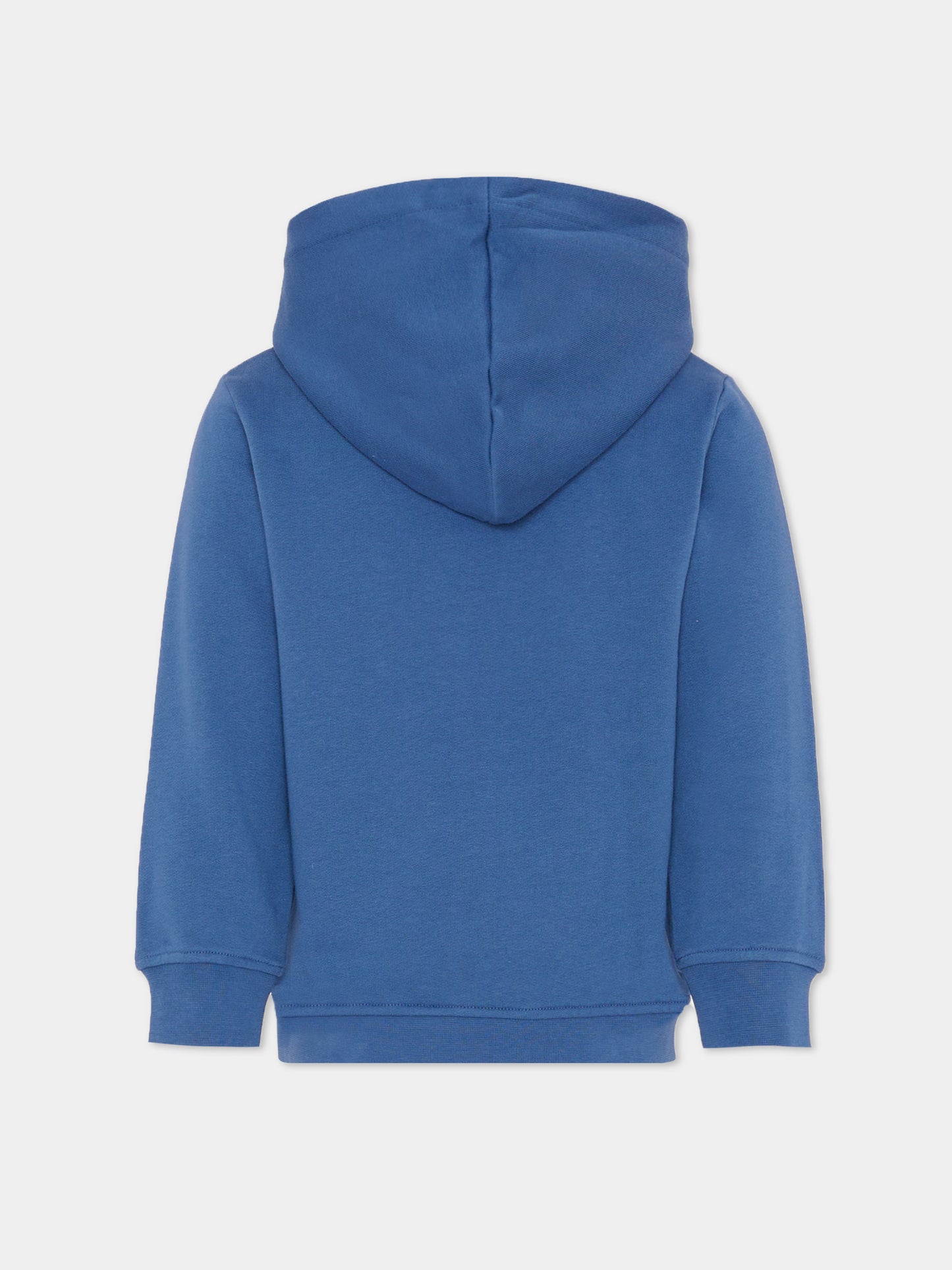 Felpa blu per bambino con sole,Stella Mccartney Kids,TV4P70 Z0453 624