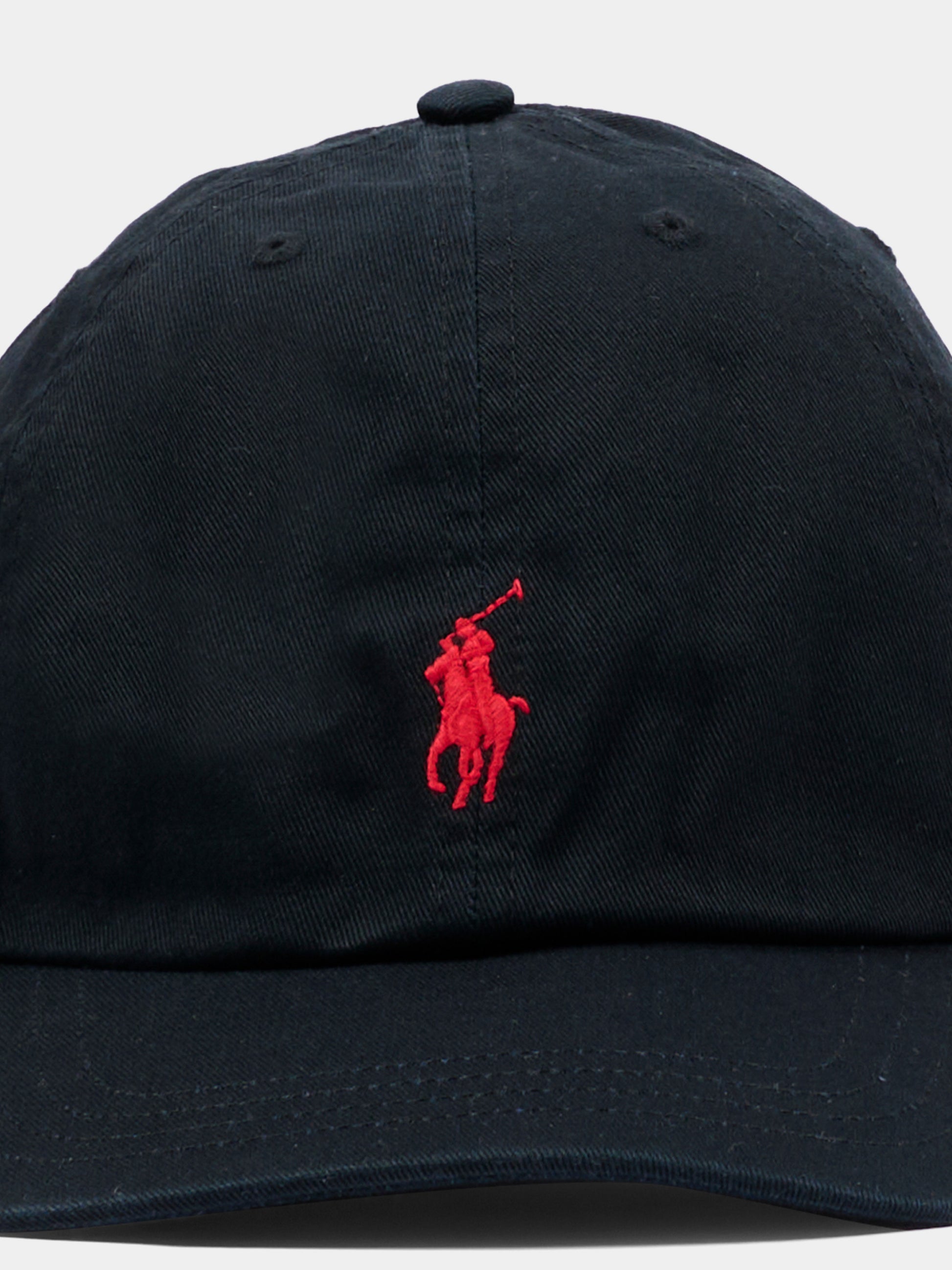 Cappello nero con Pony per bambini,Ralph Lauren Kids,552489005
