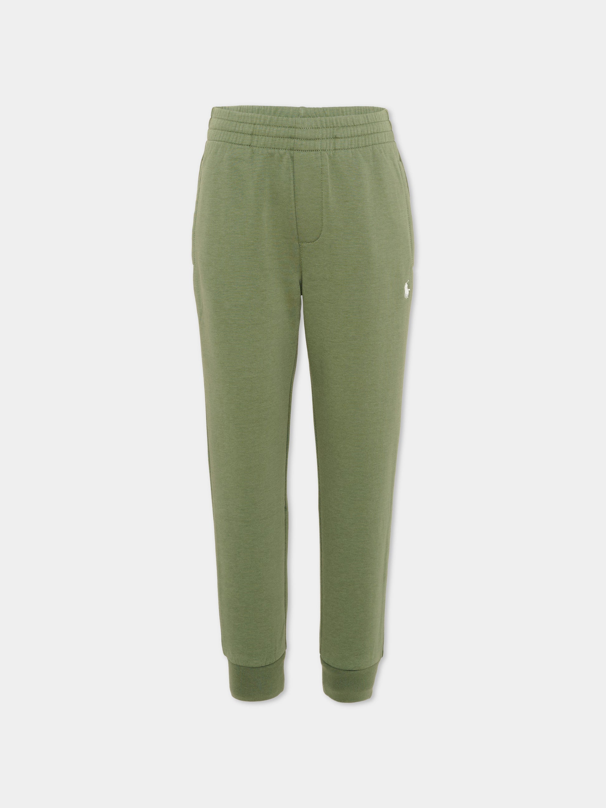 Pantaloni sportivi verdi per bambino,Ralph Lauren Kids,A95764002