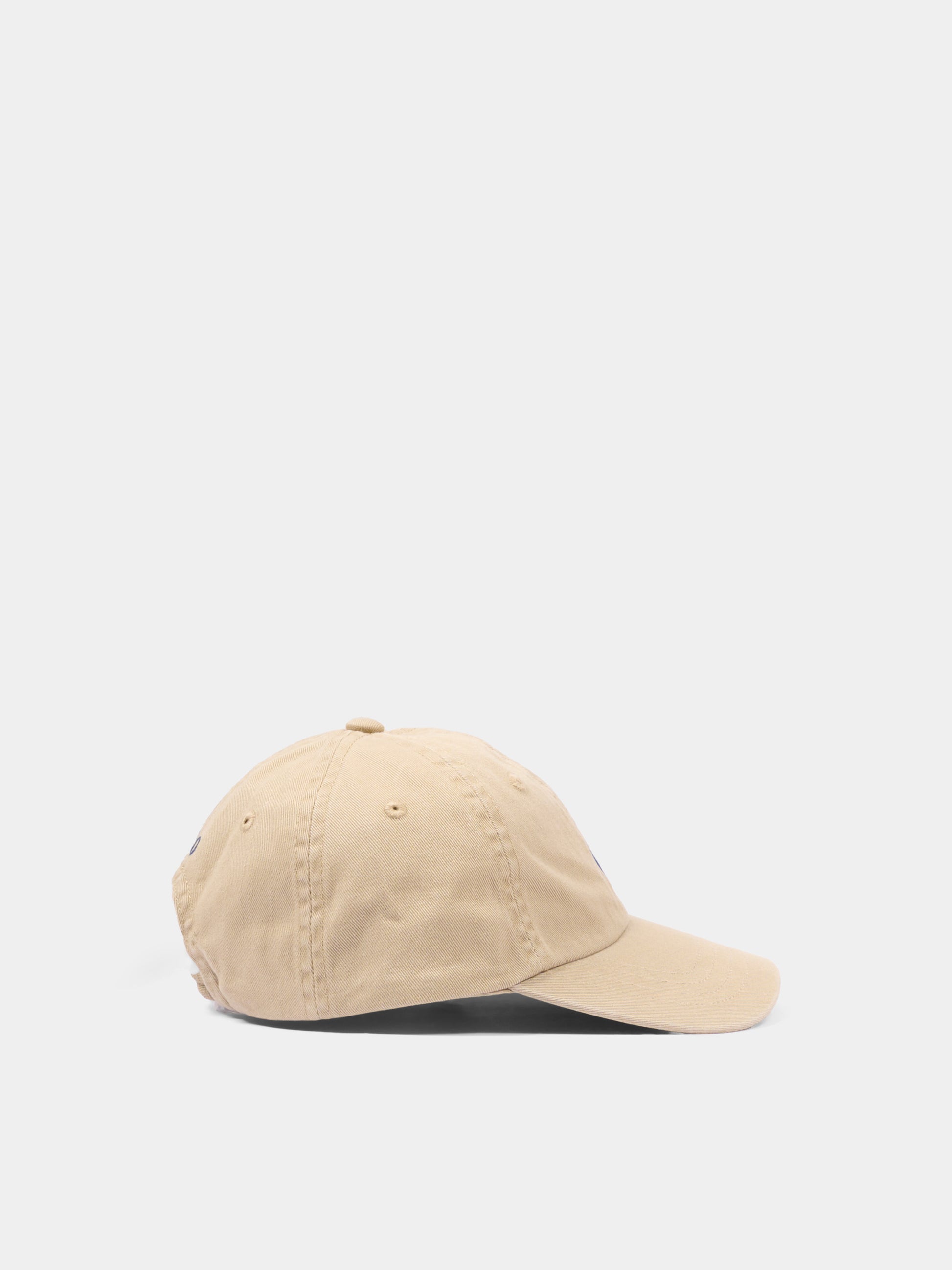 Cappello con visiera beige per neonati,Ralph Lauren Kids,552489002
