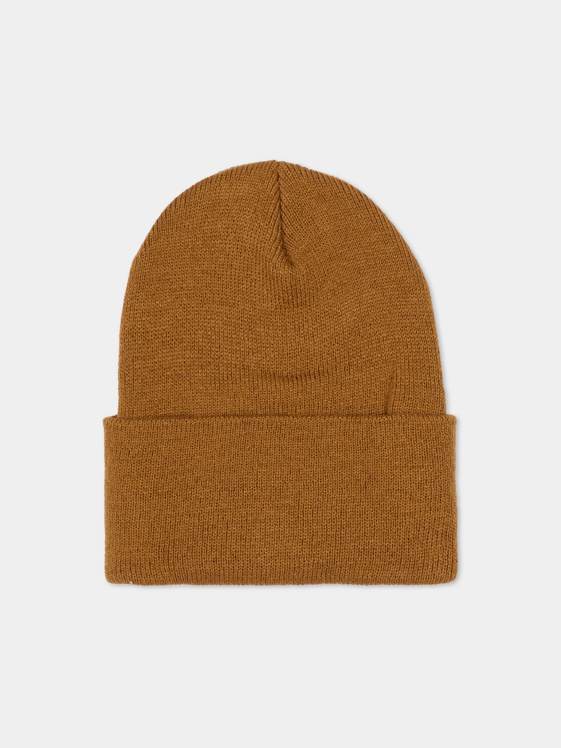 Berretto marrone per bambini con patch,Carhartt,0200146 BROWN