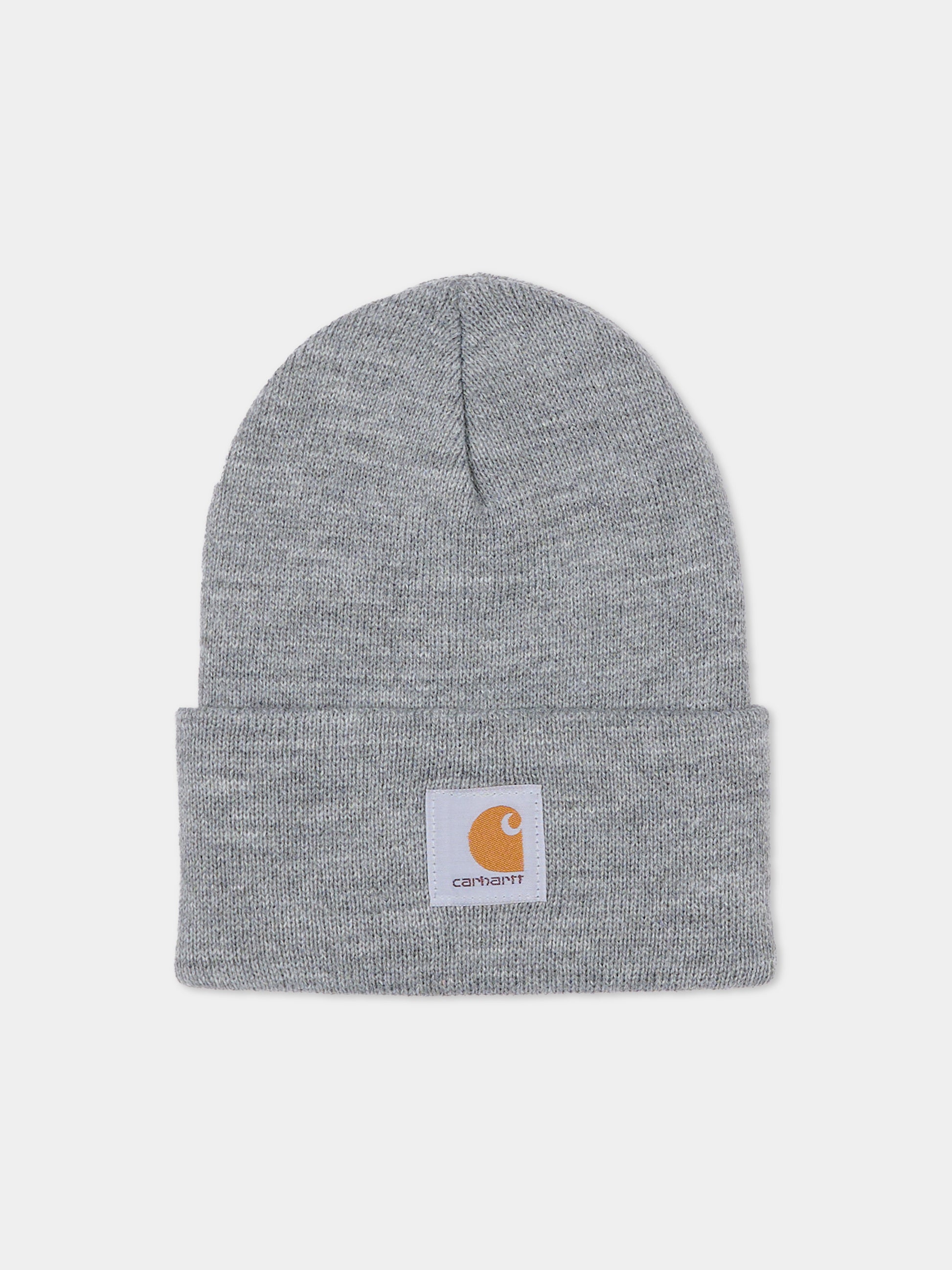 Berretto grigio per bambini con patch,Carhartt,0200145 GREY