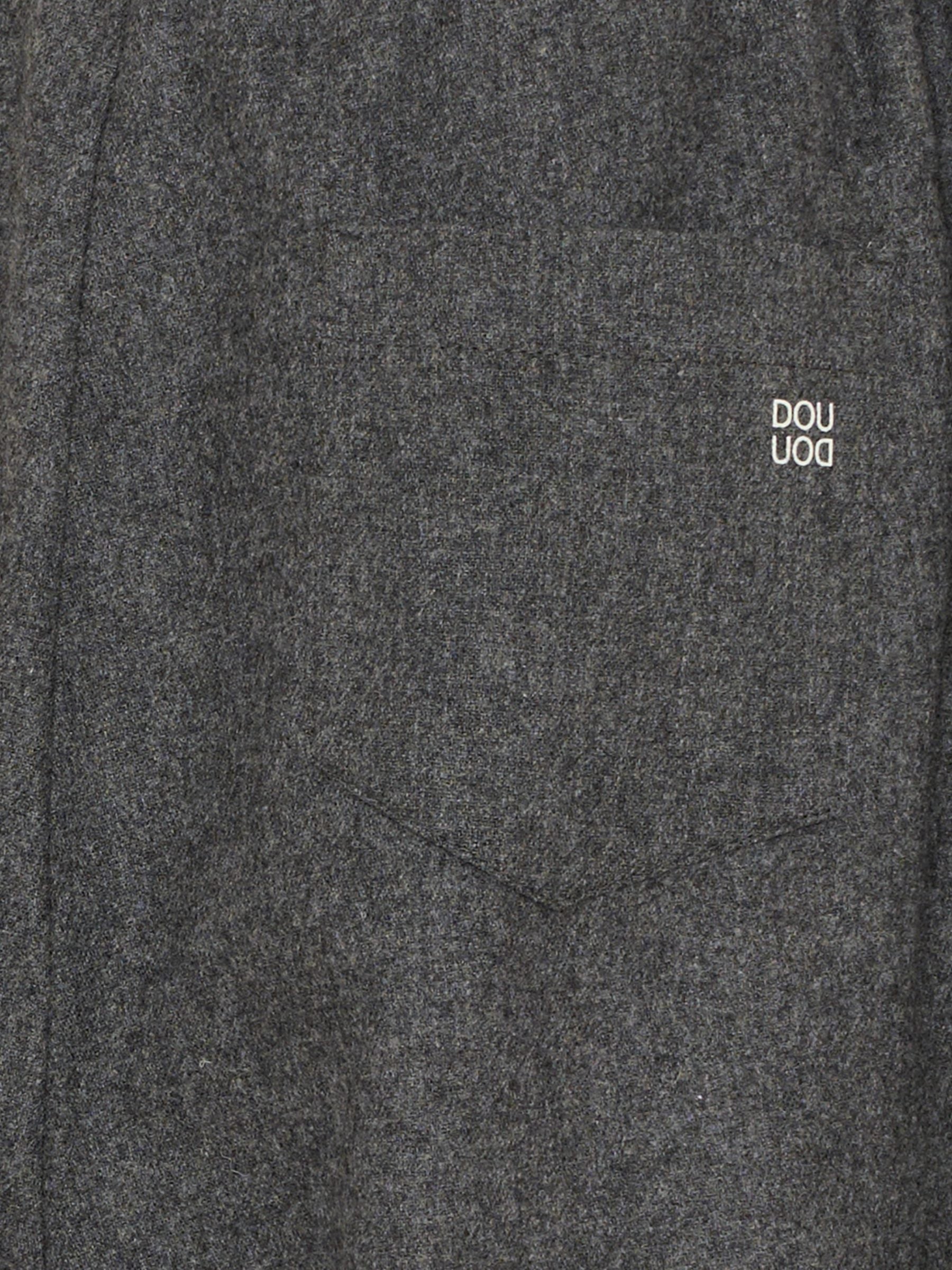 Pantaloni grigi per bambina con logo,Douuod Kids,DX6A90 I0296 808