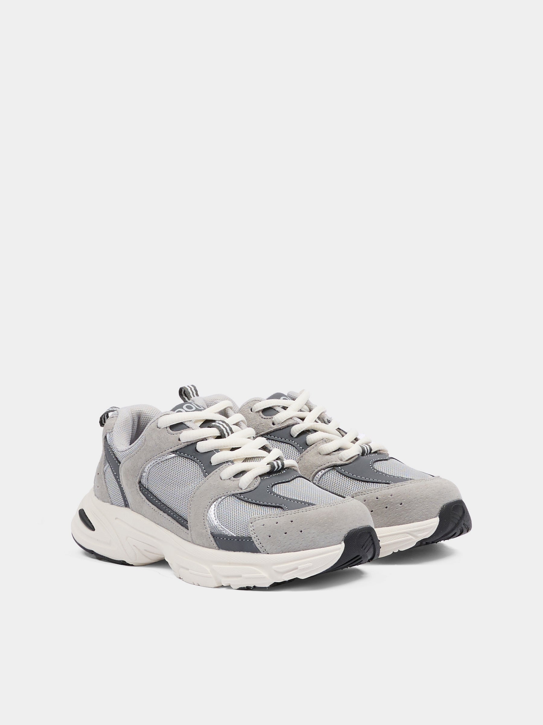 Sneakers grigie per bambini con charms,Douuod Kids X Coccolebimbi,28-GIBA486