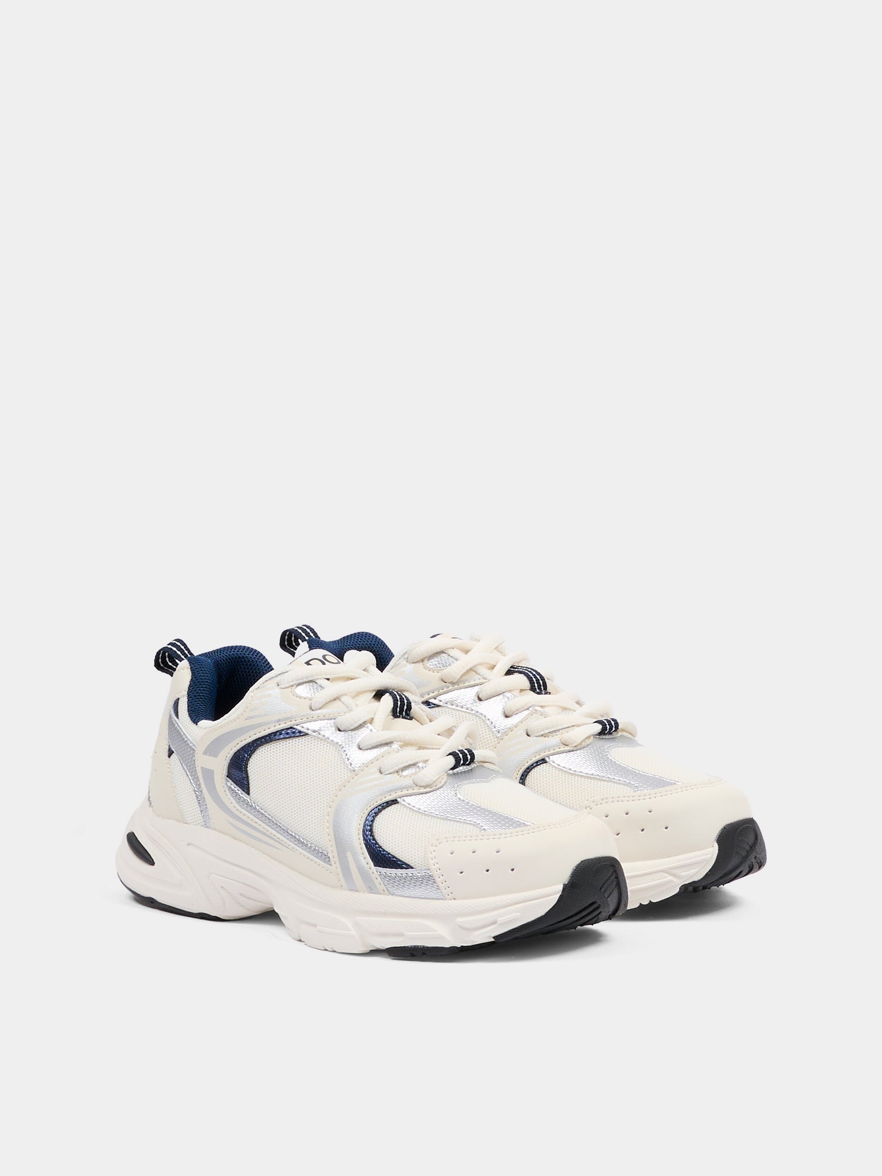 Sneakers avorio per bambini con charms,Douuod Kids X Coccolebimbi,28-GIBA483