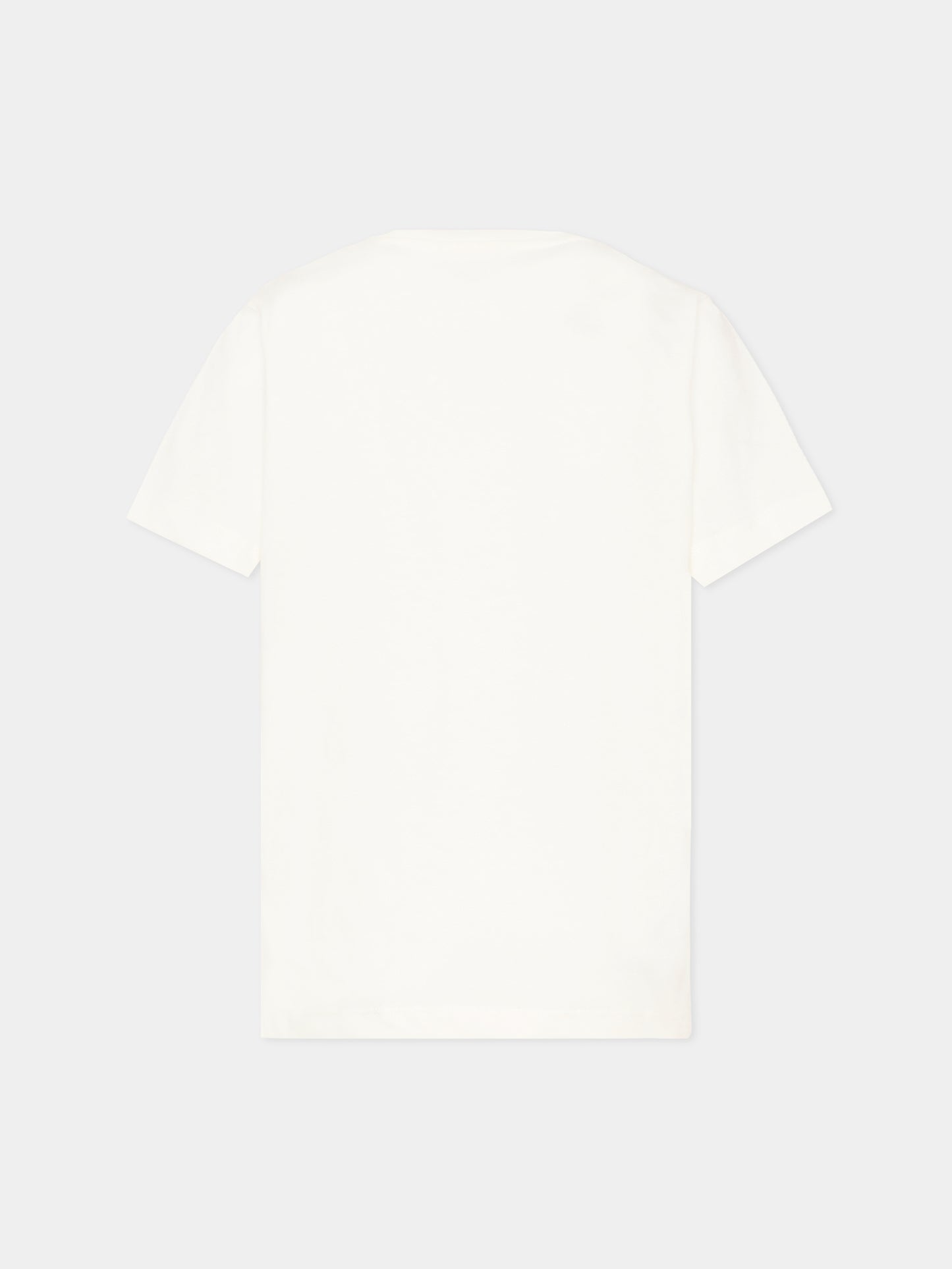 T-shirt bianca con logo per bambina,Stella Mccartney Kids,TX8B21 Z0434 101