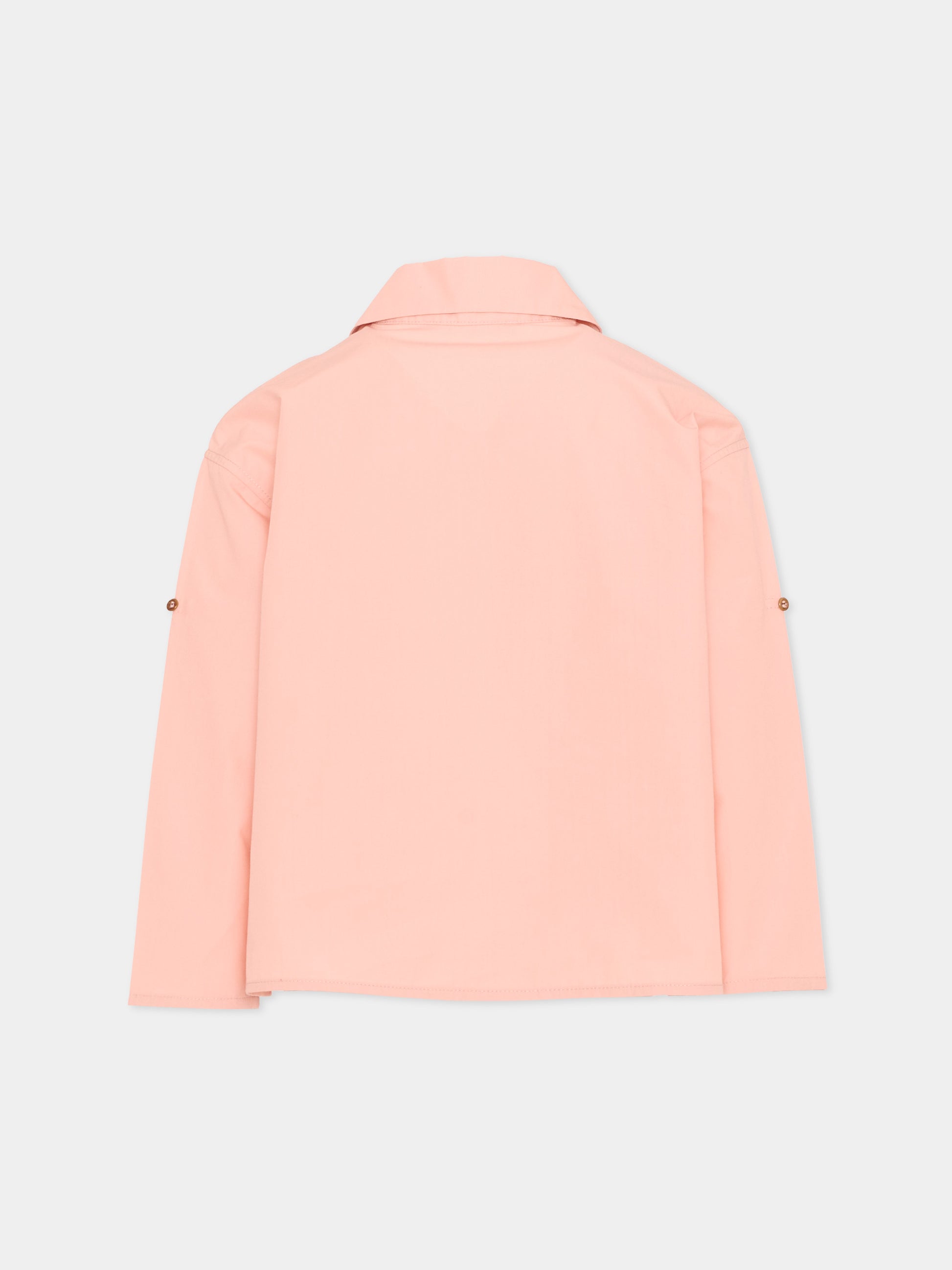 Polo rosa per bambina,Vélocipède,VLC-SS26-SH004 PINK