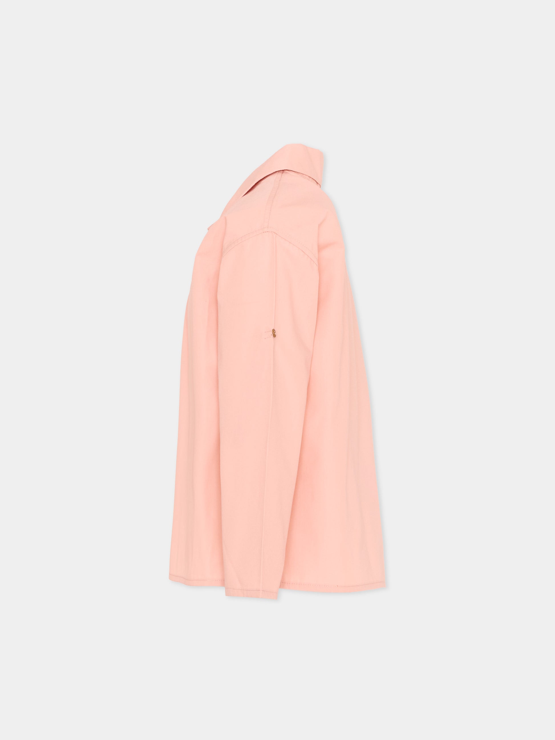 Polo rosa per bambina,Vélocipède,VLC-SS26-SH004 PINK