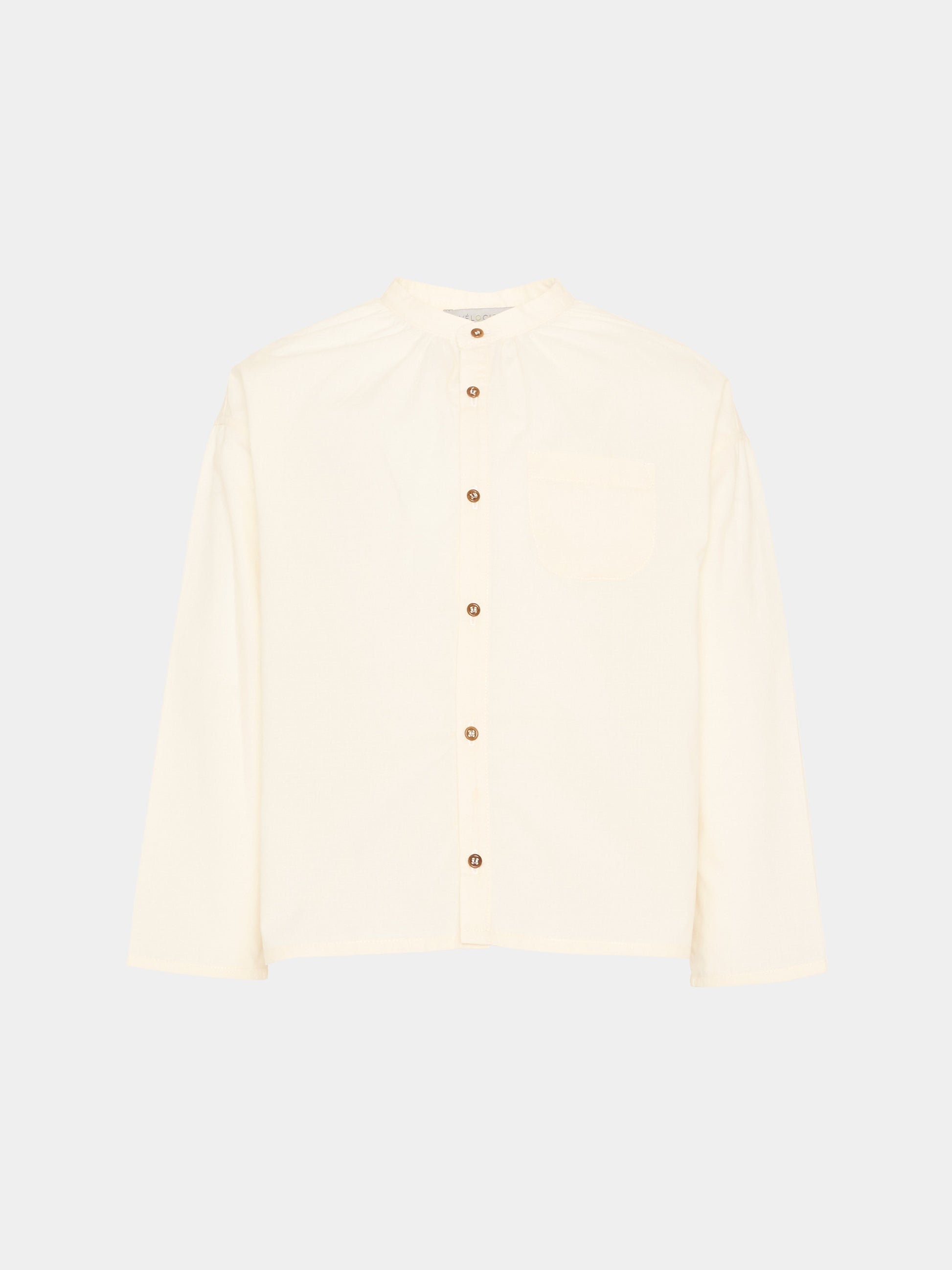 Camicia avorio per bambino,Vélocipède,VLC-AW25/26-SH003 SNOW