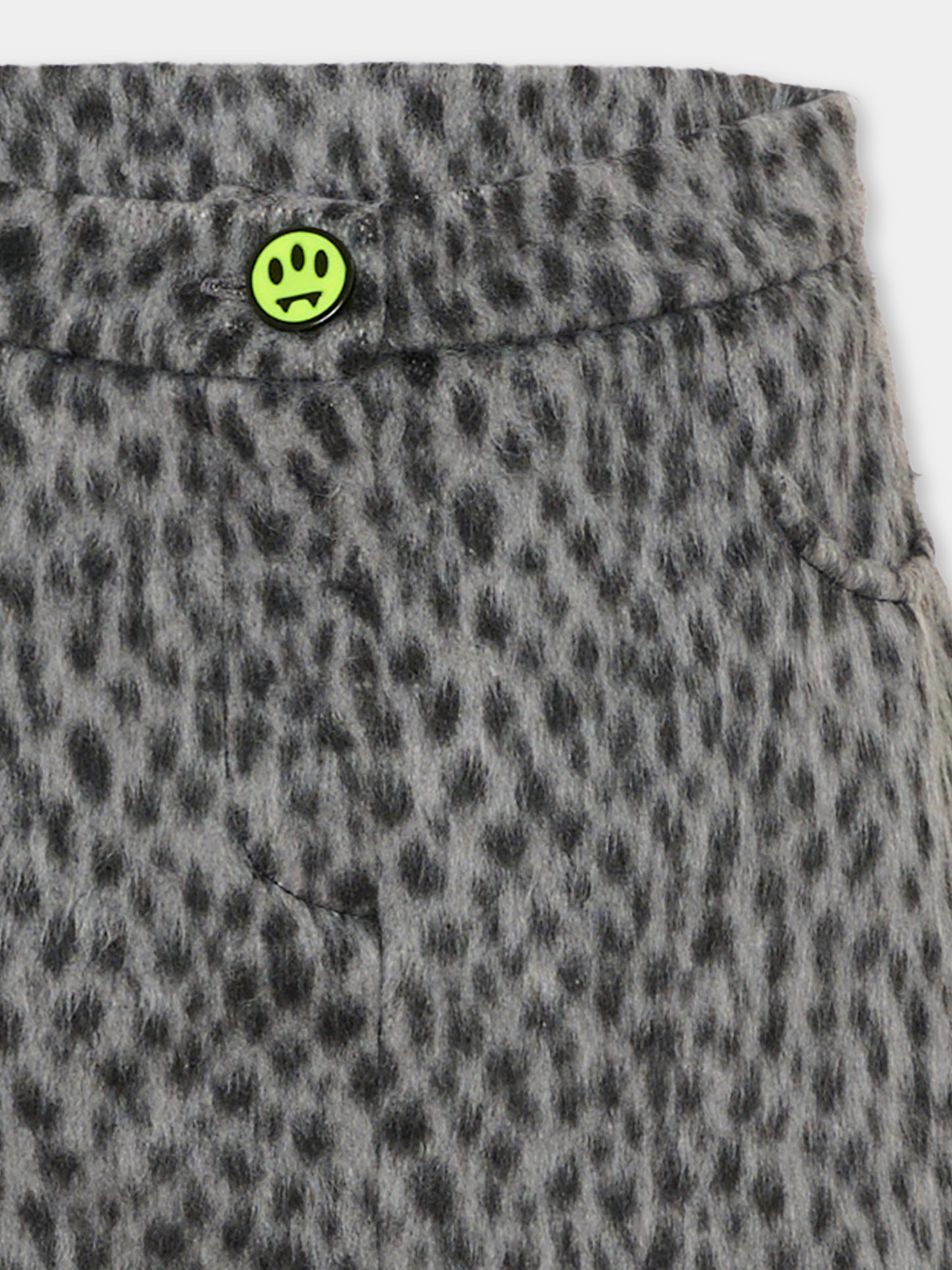 Gonna multicolor per bambina con stampa animalier,Barrow,F5BKJGSK168 570/06