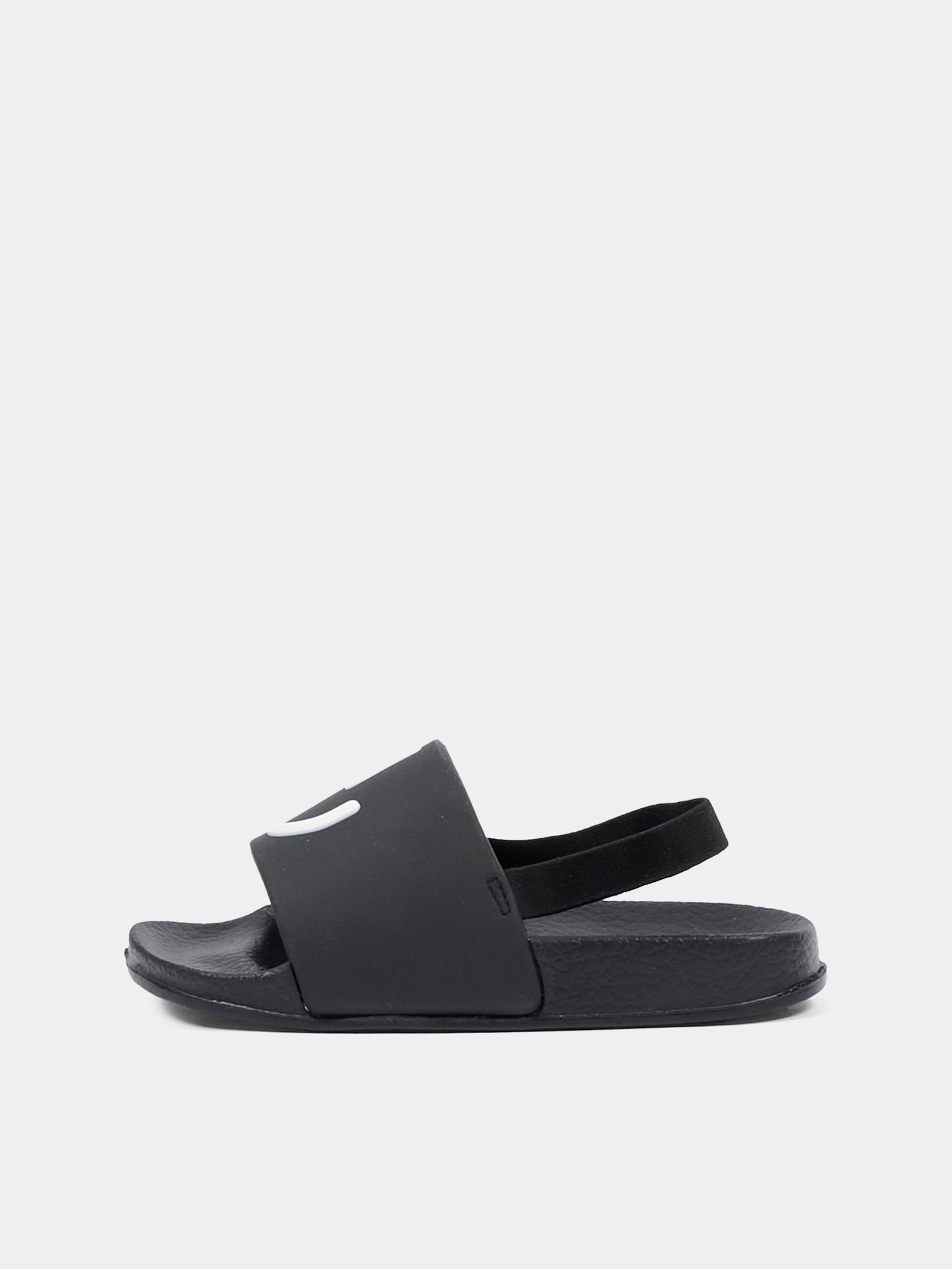 Ciabatte Zhappy nere per bambini con smile,Molo,7S26U201 0099