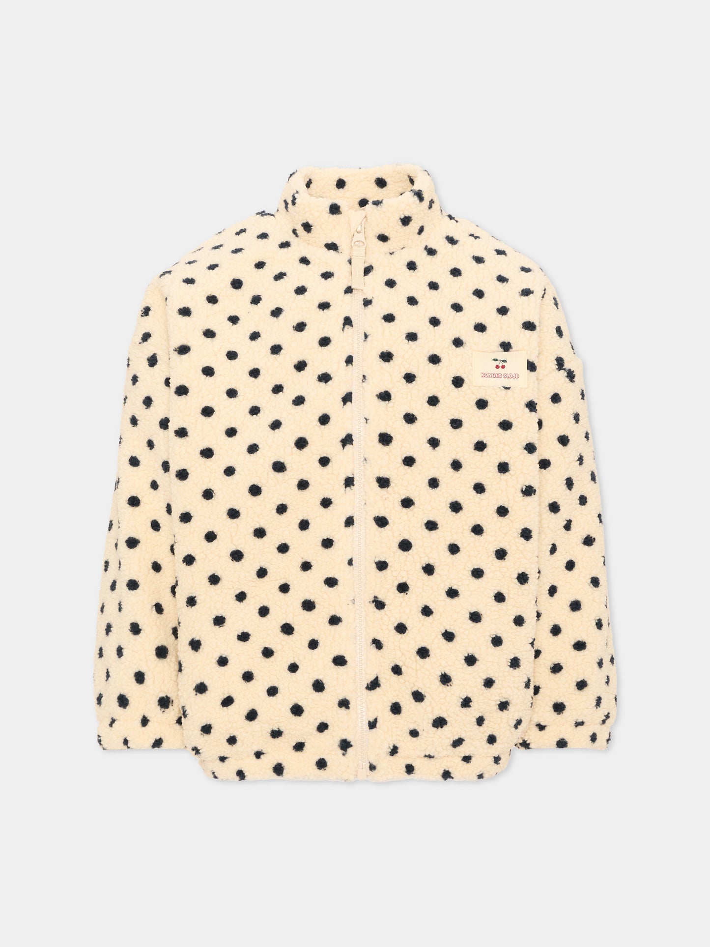 Ecopelliccia con pois e ciliegie,Konges Sløjd,KS105712 DOT LUMIERE