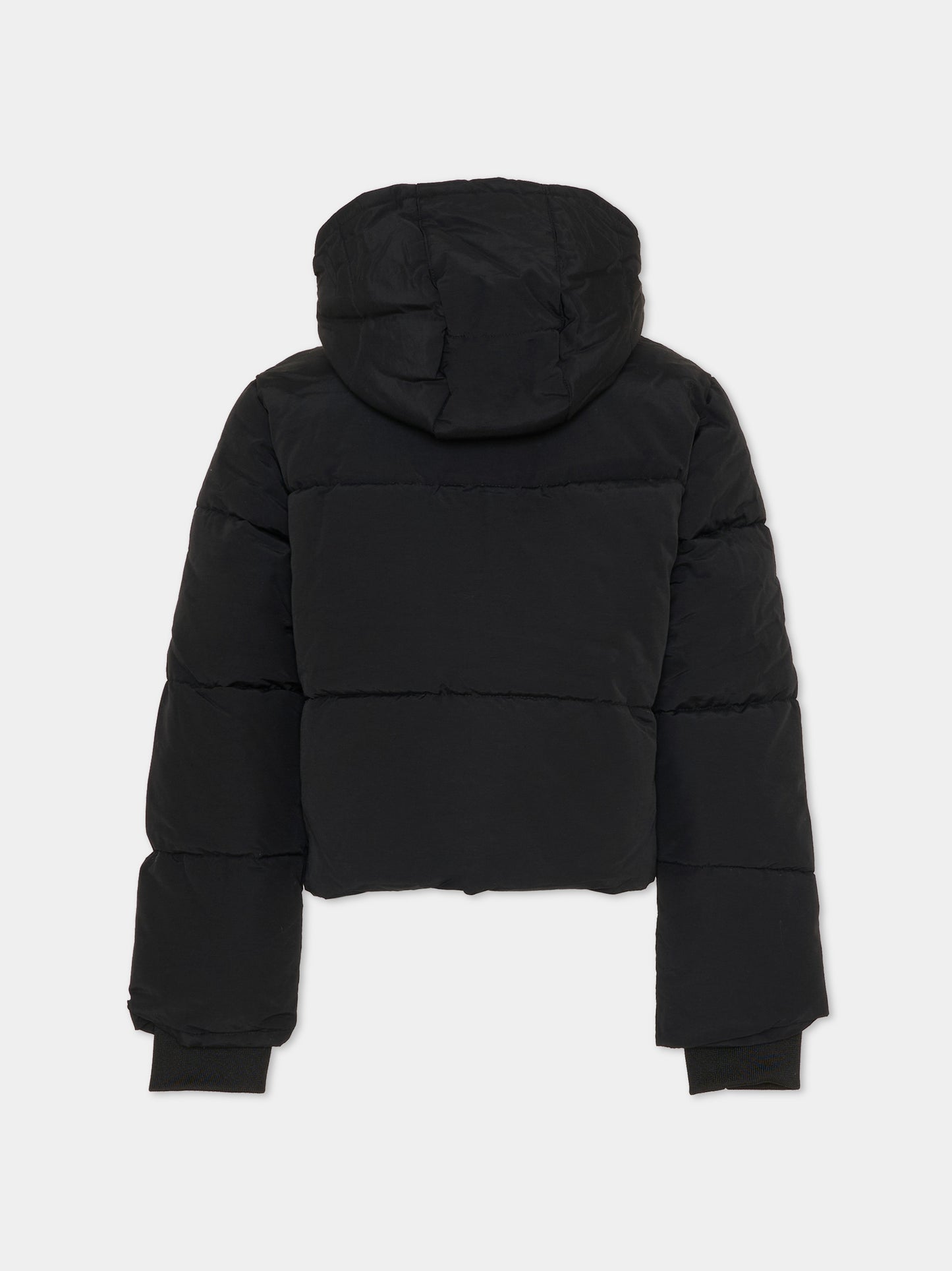 Piumino nero per bambina con logo,New Balance,LAKG0230 BK