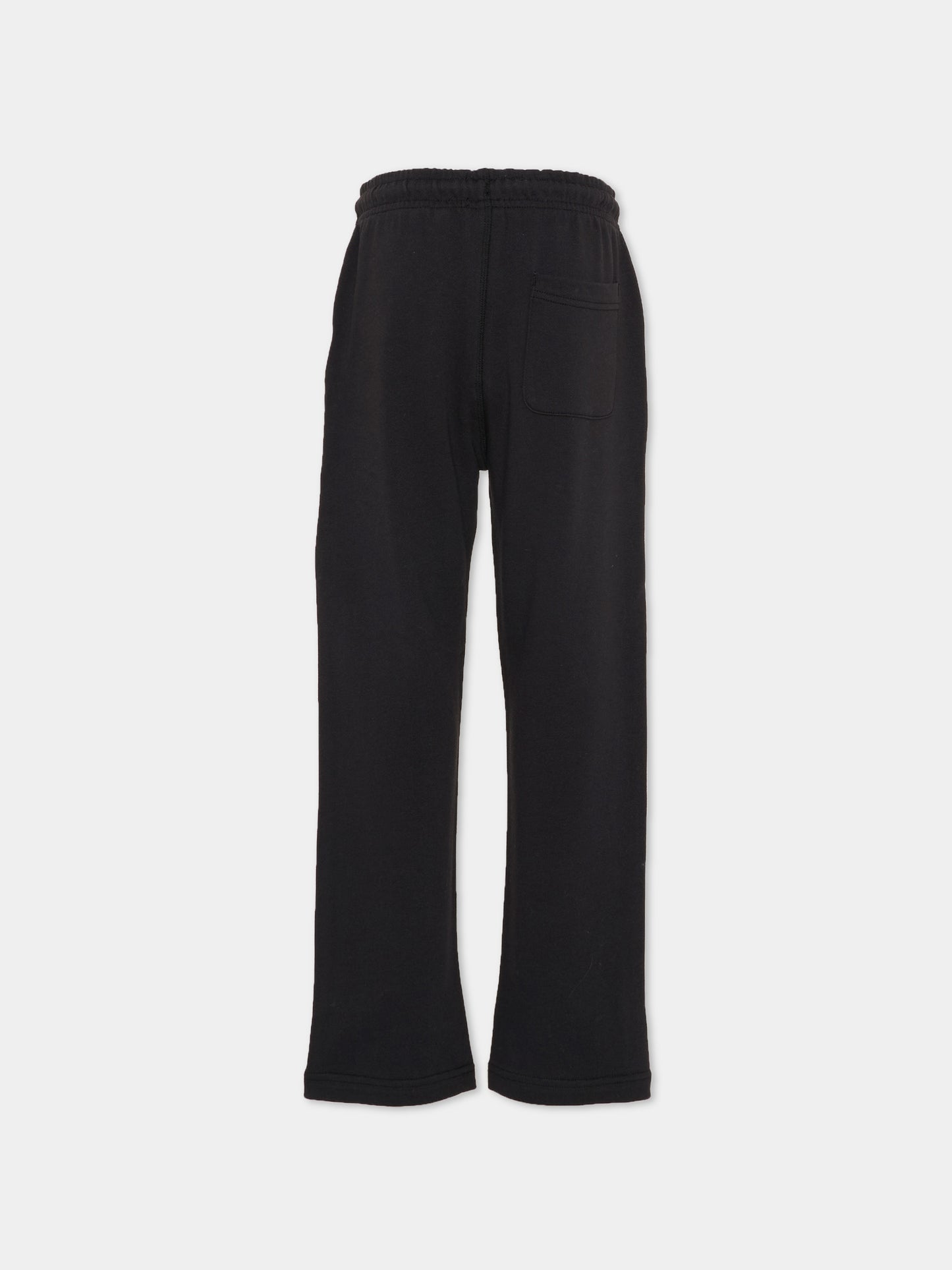 Pantaloni neri per bambini con logo,New Balance,LAKB0278 BK