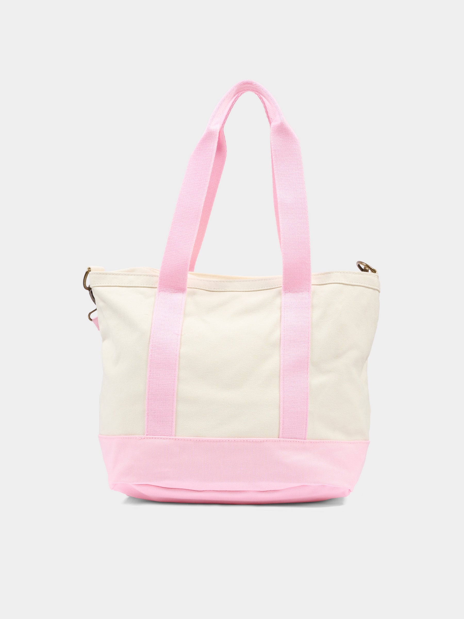 Borsa avorio per bambina con cavallino rosa,Ralph Lauren Kids,9AR023 W2Q