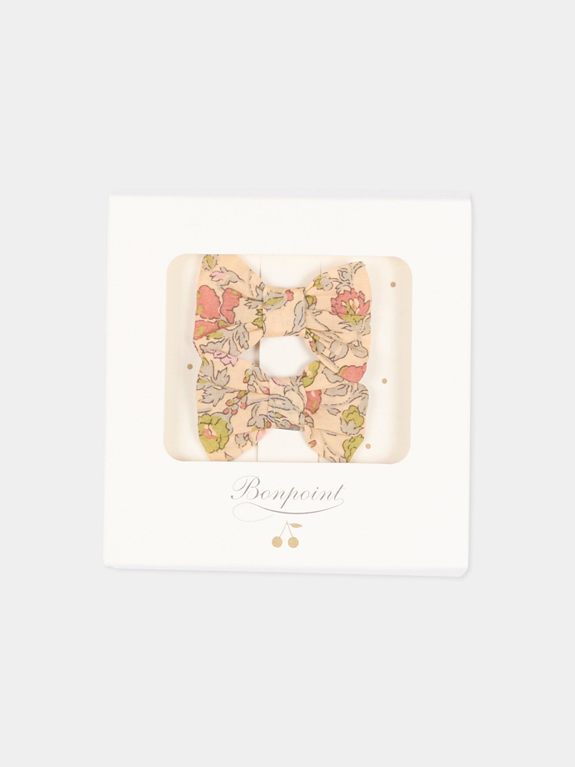 Fermagli multicolor per bambina floreali,Bonpoint,W06GHAW00001 523B