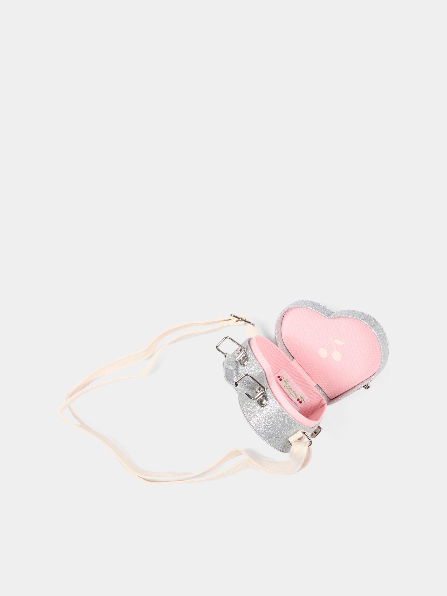 Borsa argento a forma di cuore per bambina,Bonpoint,P06GBAW00001 089