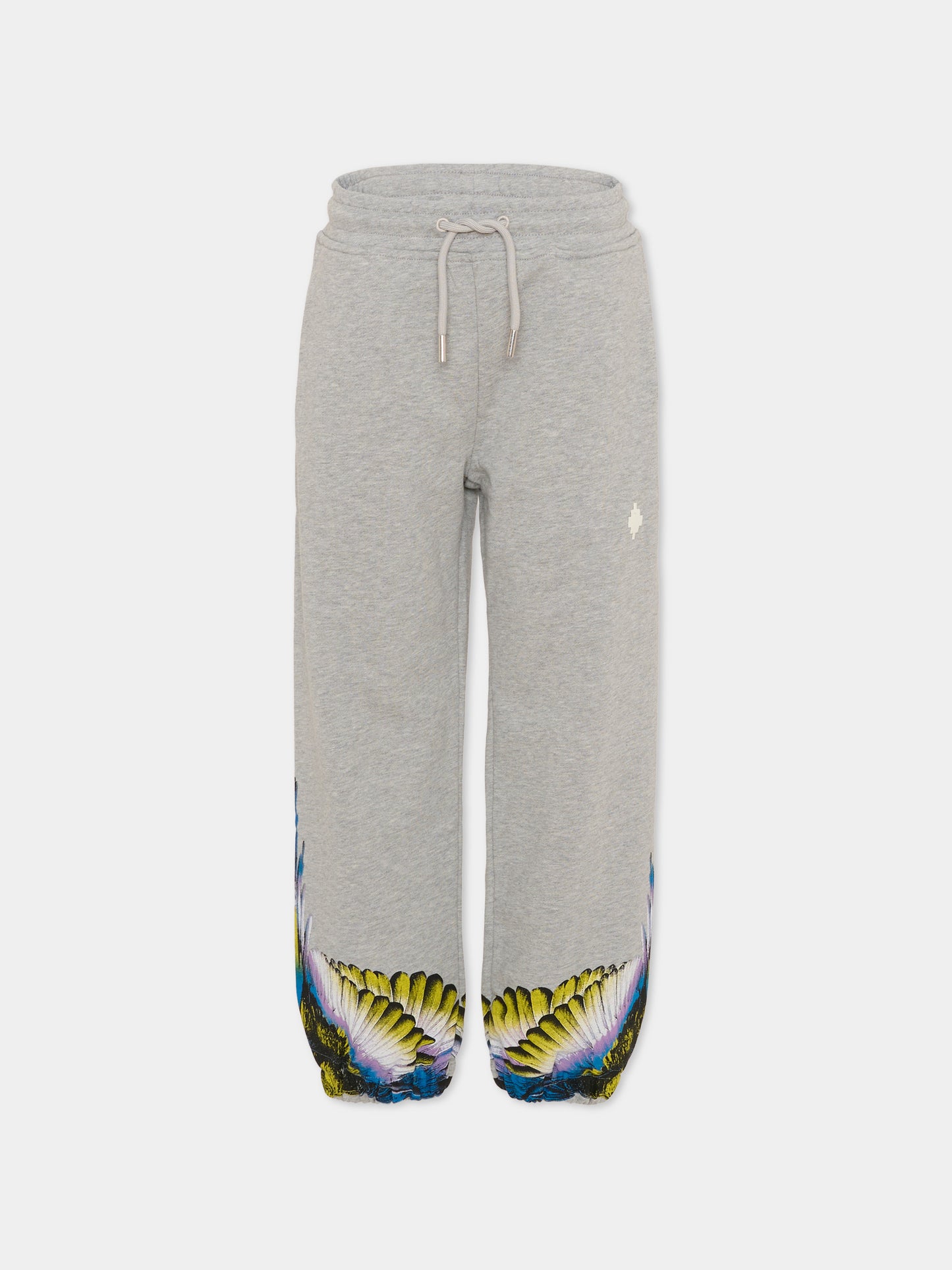 Pantaloni grigi per bambino con ali,County Of Milan Kids,F5CMJBFP067 101