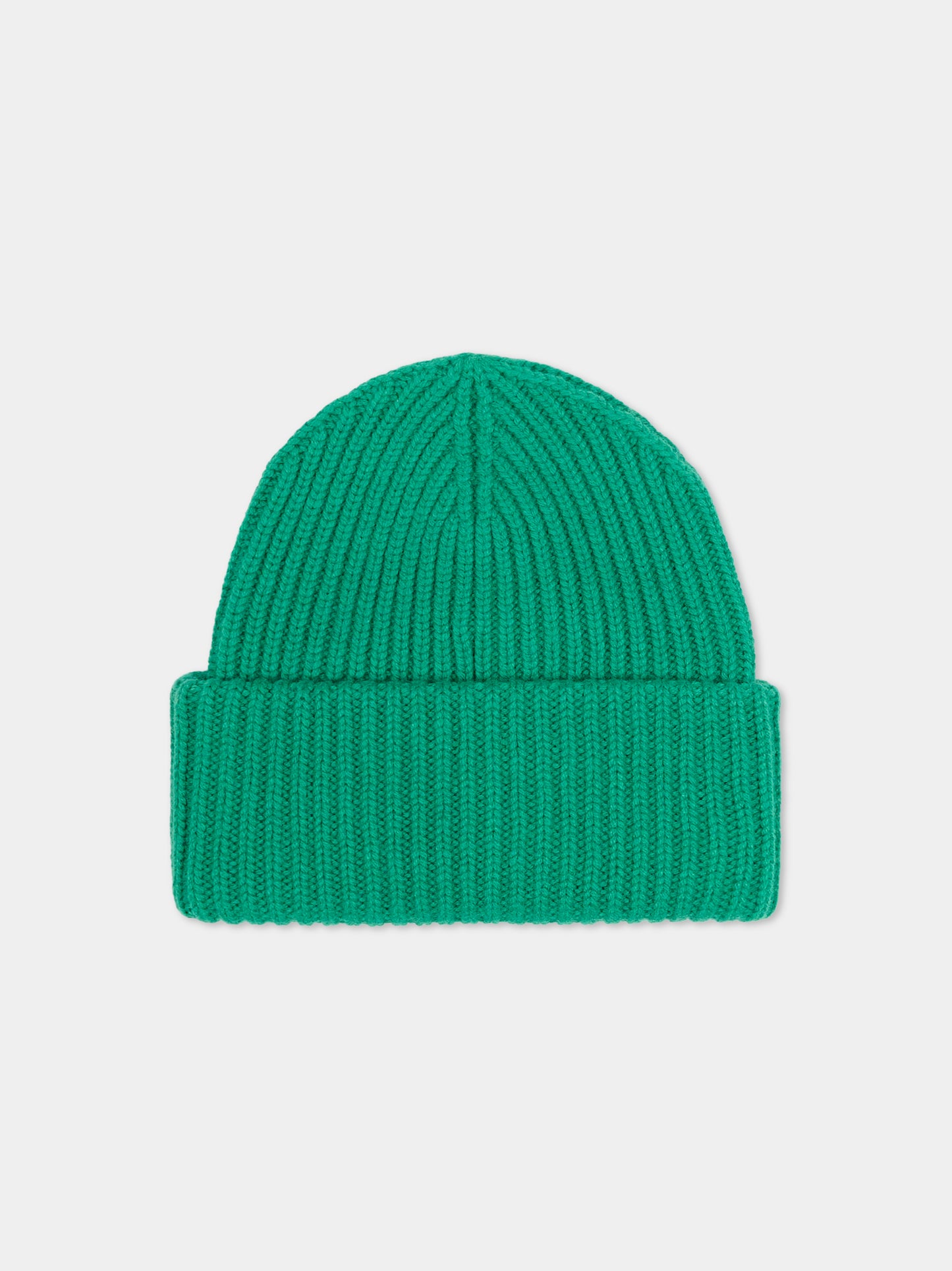 Berretto verde per bambini con logo,Mc2 Saint Barth,BRR0001 02537G