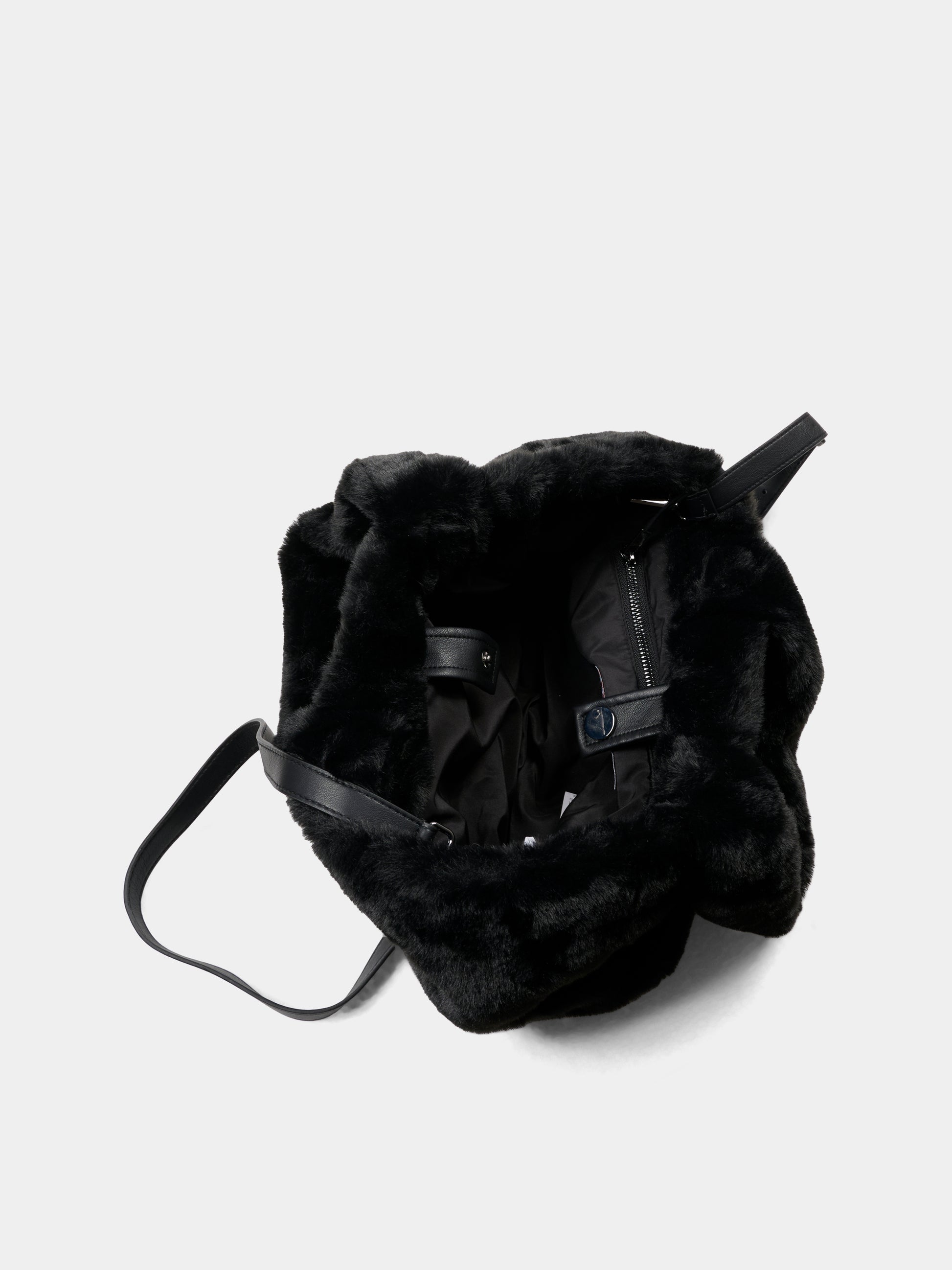 Borsa Colette nera per bambina con logo,Mc2 Saint Barth,COL0033 00292I