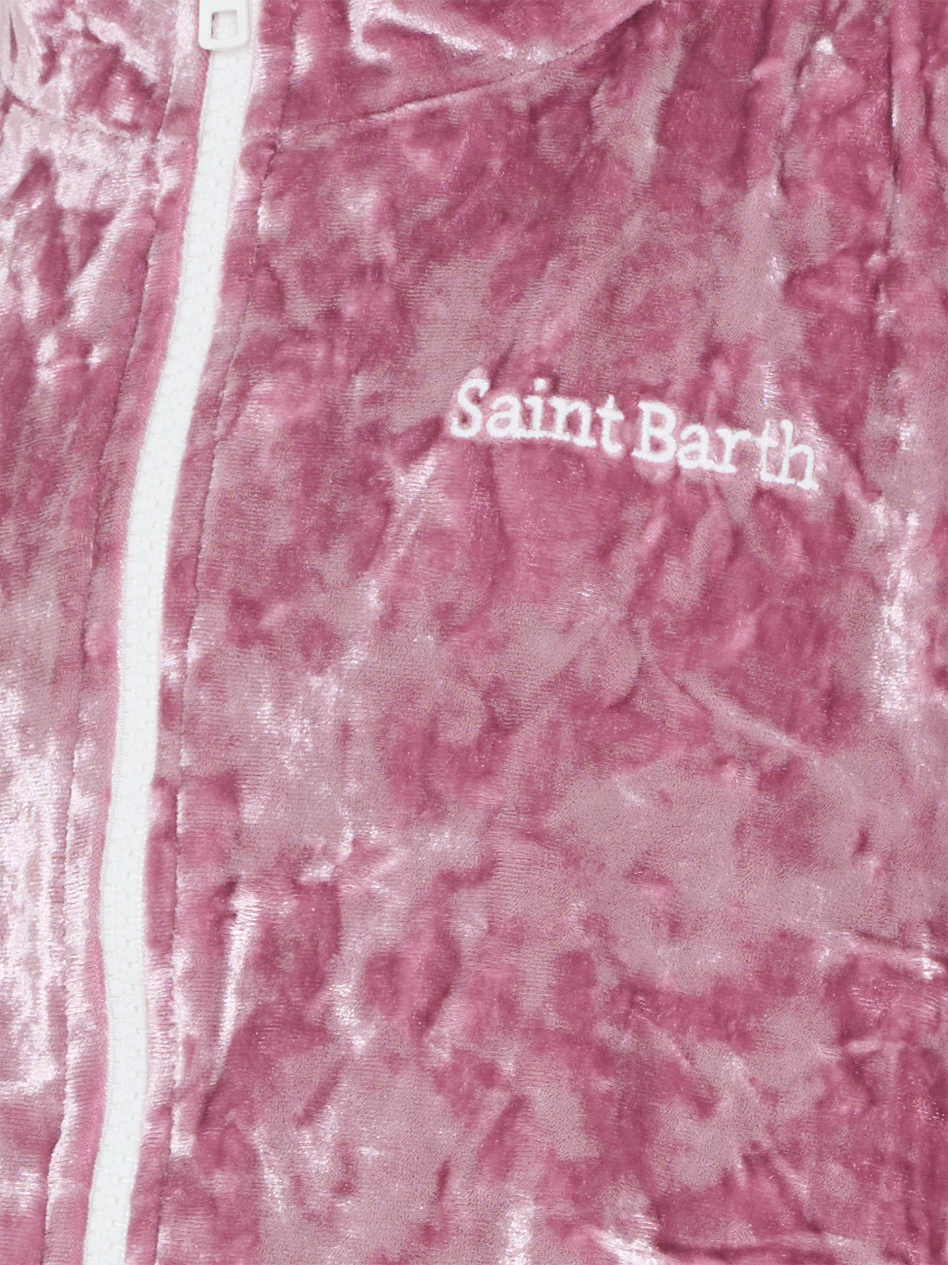 Felpa rosa per bambina con logo,Mc2 Saint Barth,MRM0002 00497G