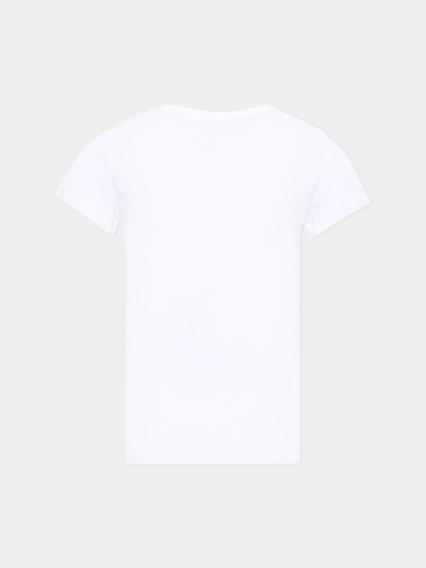 T-shirt a manica corta bianca logo,Calvin Klein Kids,LVCKTJA31G YAF