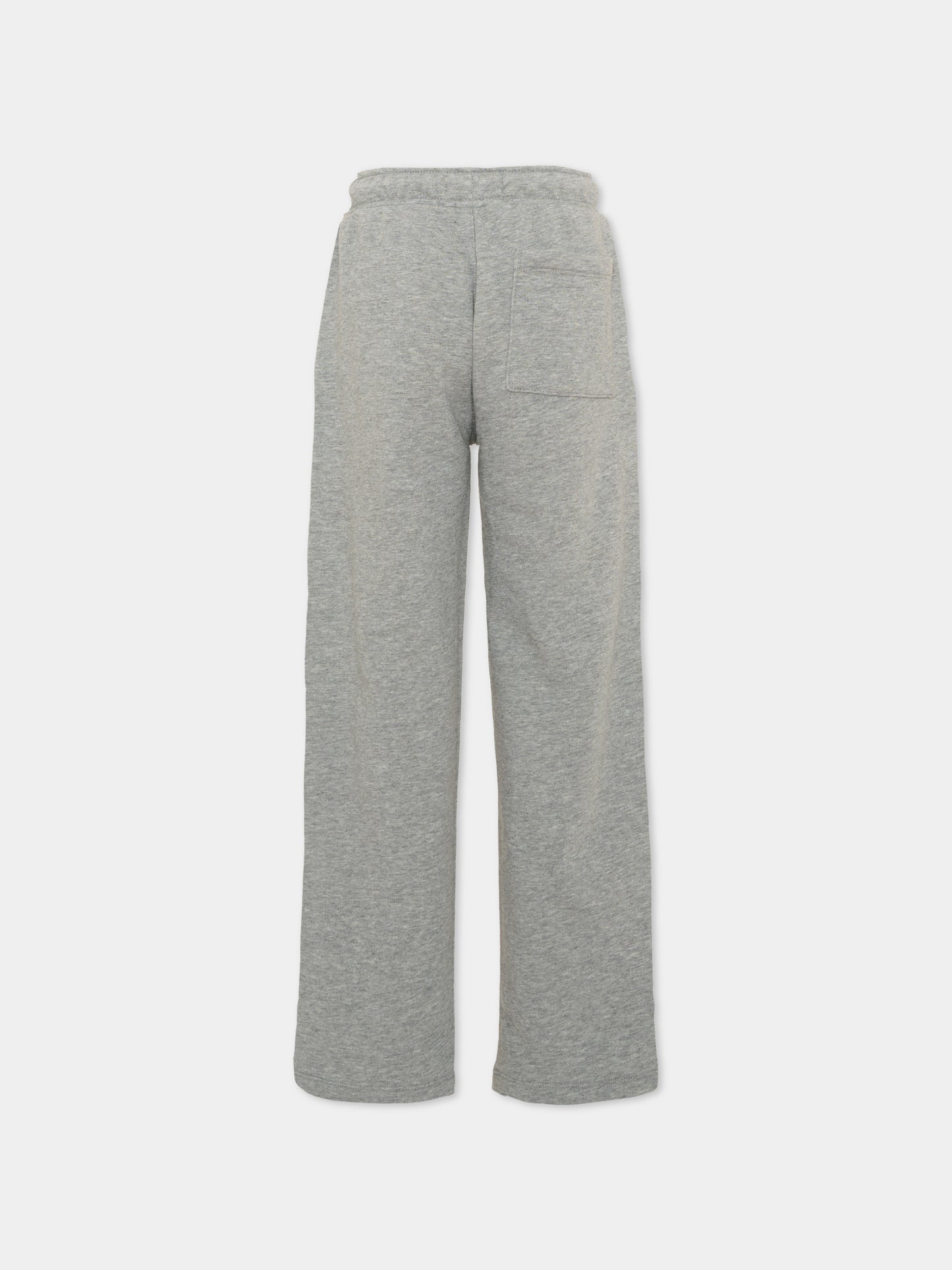 Pantalone grigio per bambino con logo,Calvin Klein Kids,LVCKTJC43B P7D