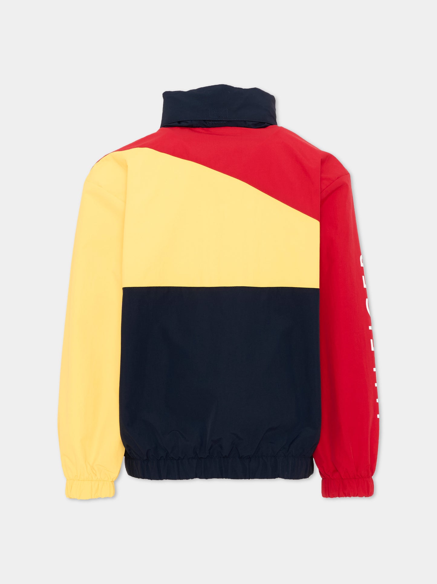 Bomber multicolor per bambino con logo,Tommy Hilfiger Junior,KB0KB10456 C1G