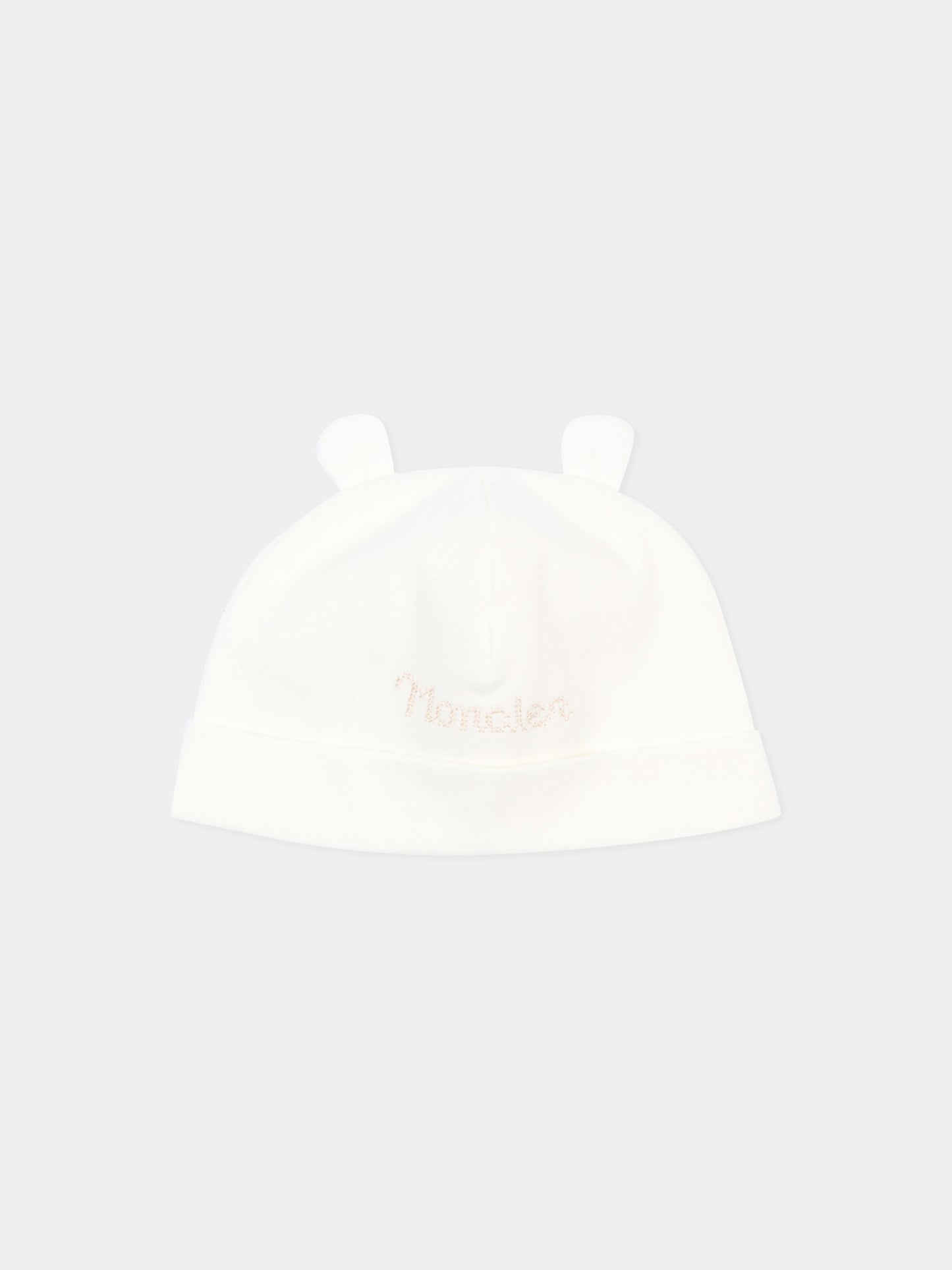 Set body avorio per neonati con renna,Moncler Kids,L2951 8P00002 8392E 034