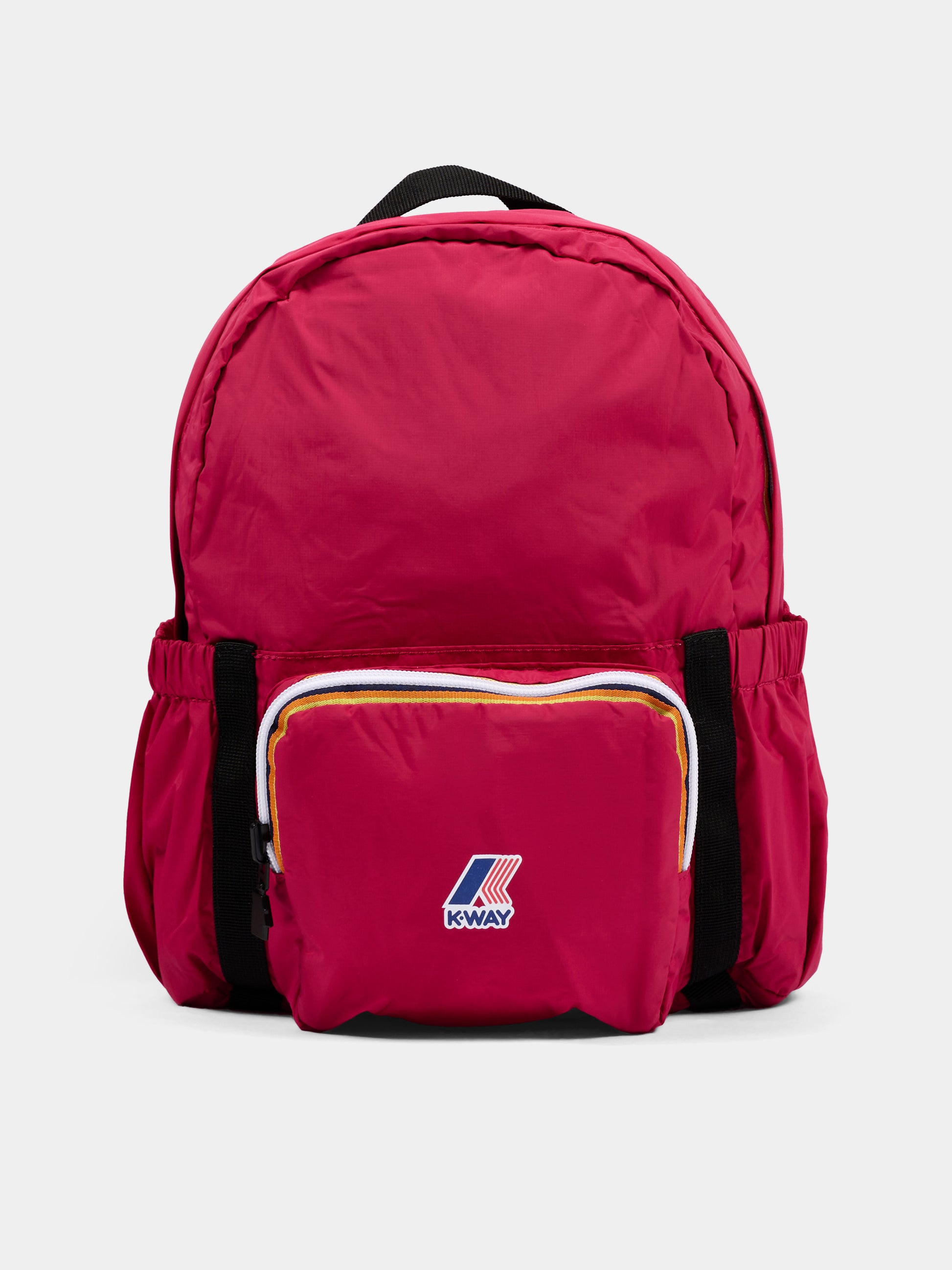 Zaino fucsia per bambina con logo,K-way,K81421W X6R