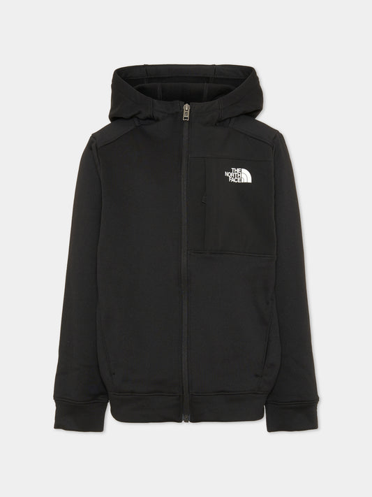 Felpa con cappuccio nera per bambino,The North Face Kids,NF0A8CUXJK31