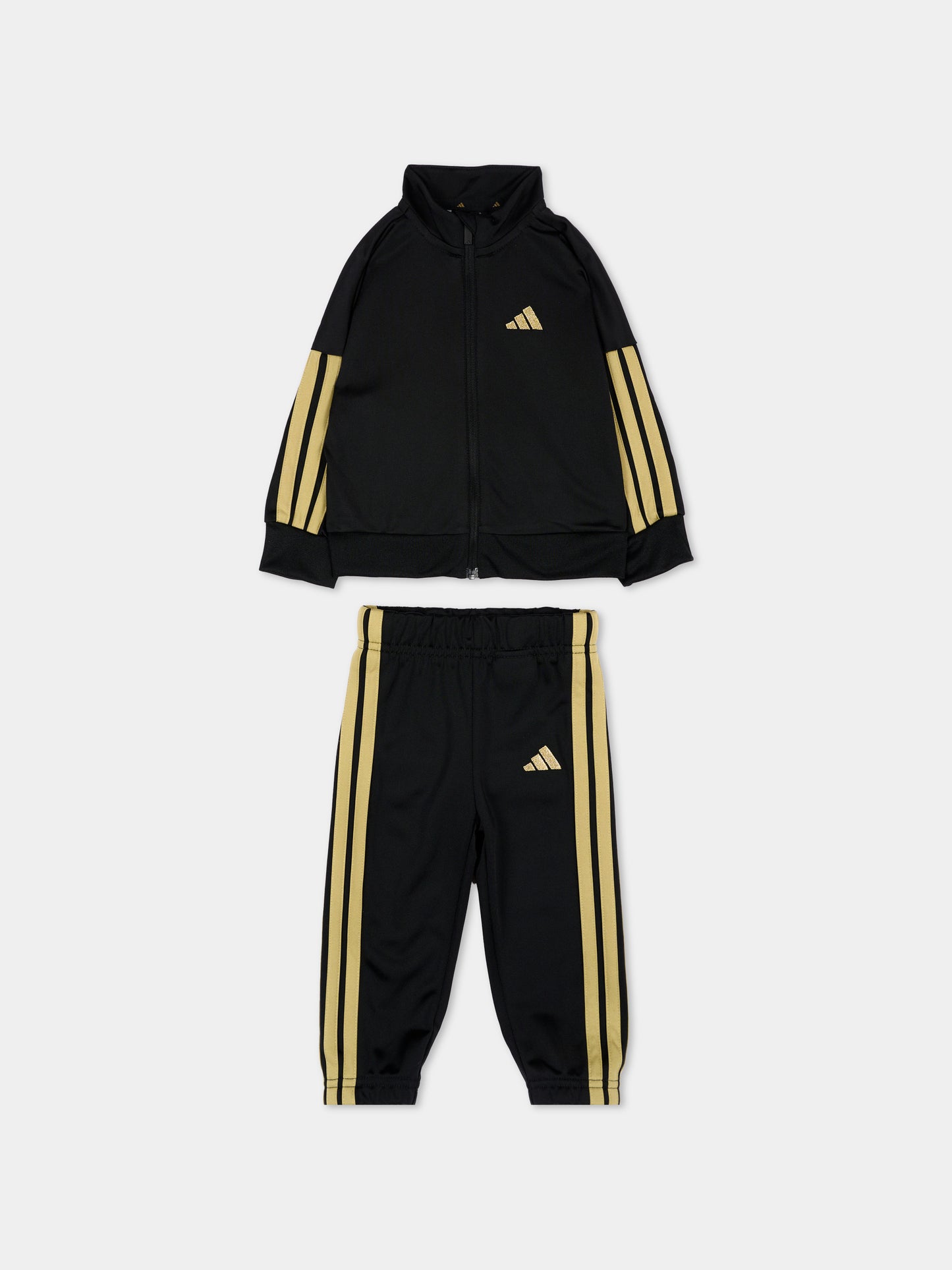 Completo sportivo lungo nero per neonato,Adidas,JC8857