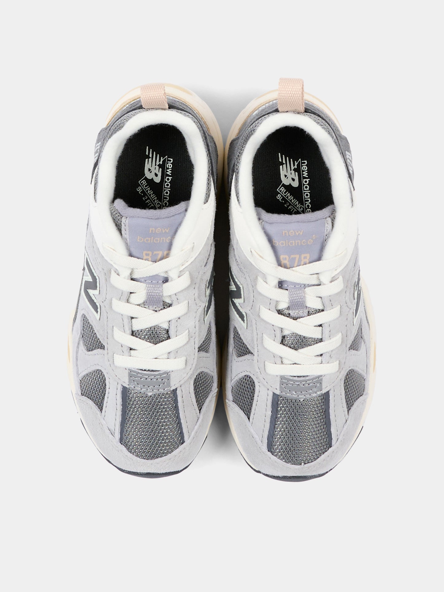 Sneakers grigie 878 per bambini,New Balance,PV878GG1