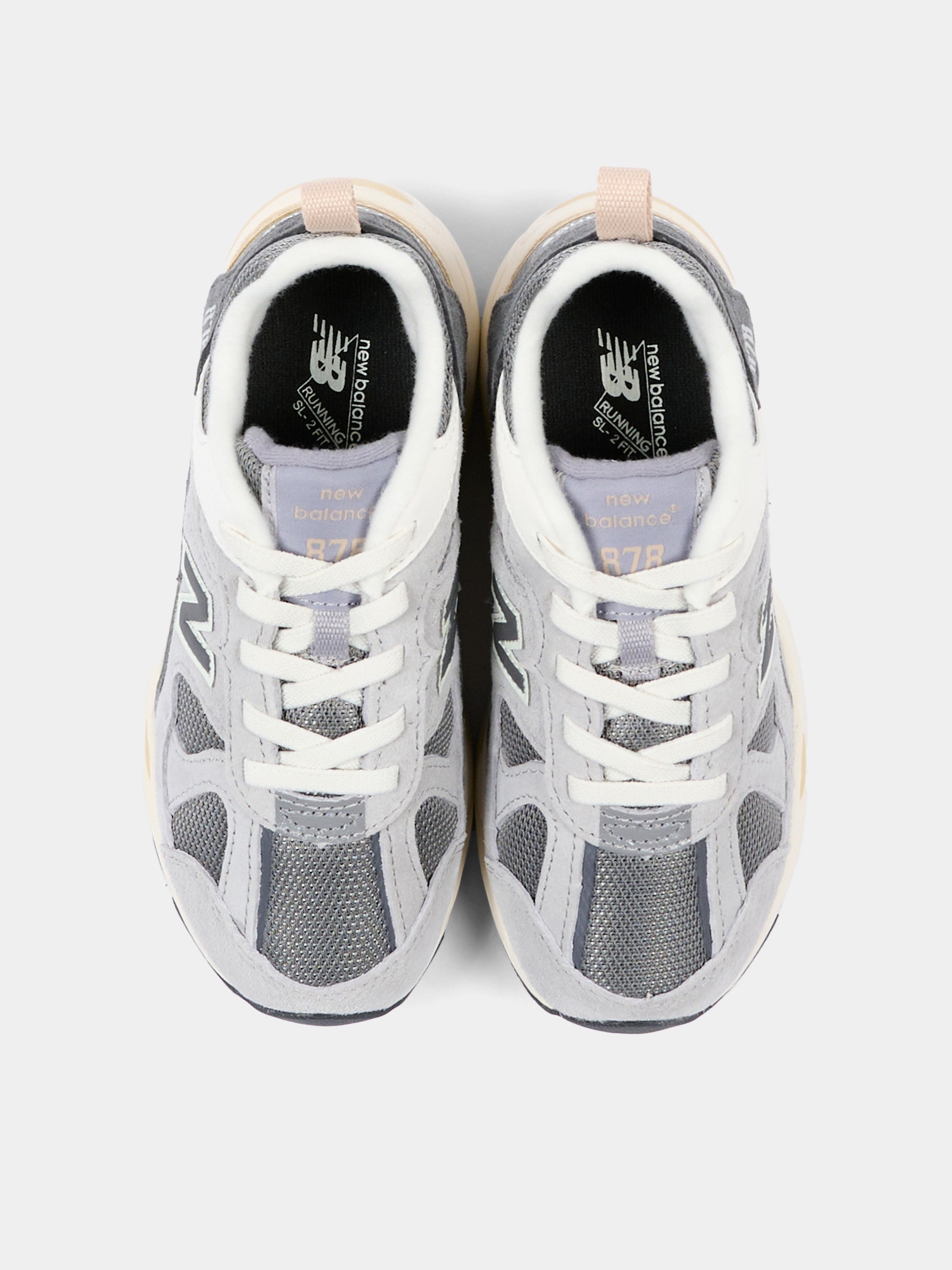 Sneakers grigie 878 per bambini,New Balance,PV878GG1