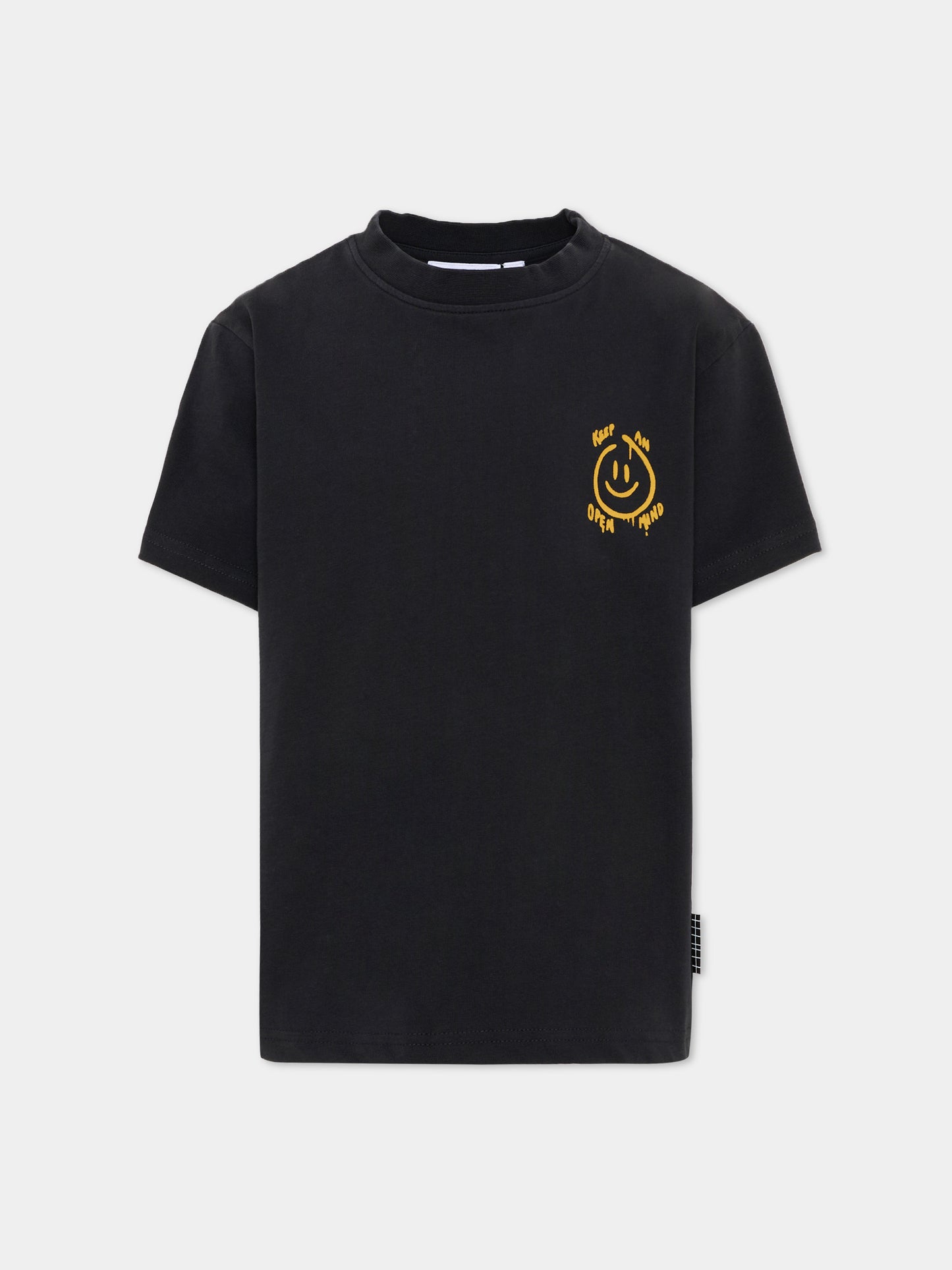 T-shirt nera Riley per bambini,Molo,1W26A209 9751