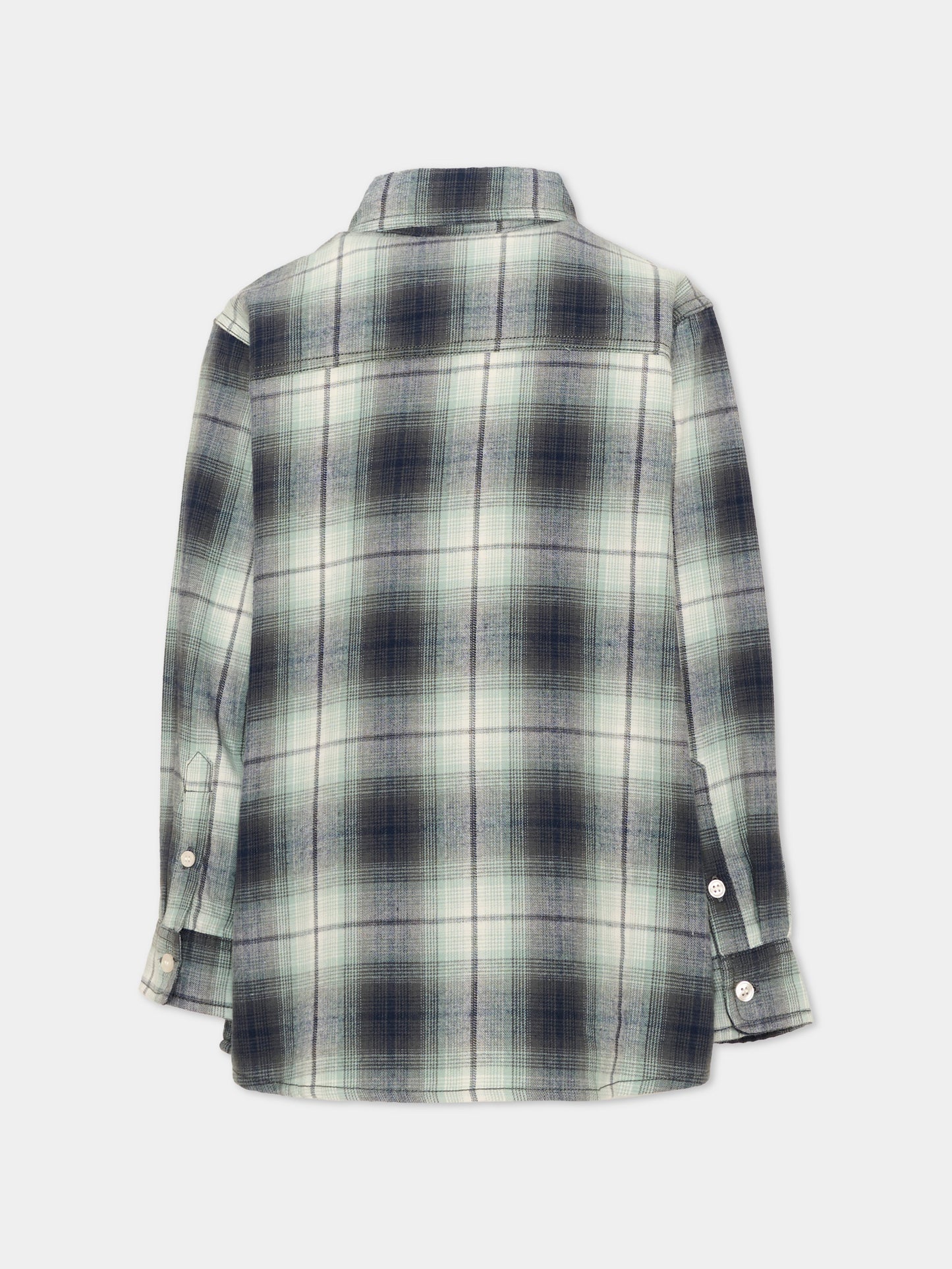 Camicia blu Rozzy per bambino tartan,Molo,1W26C201 5901