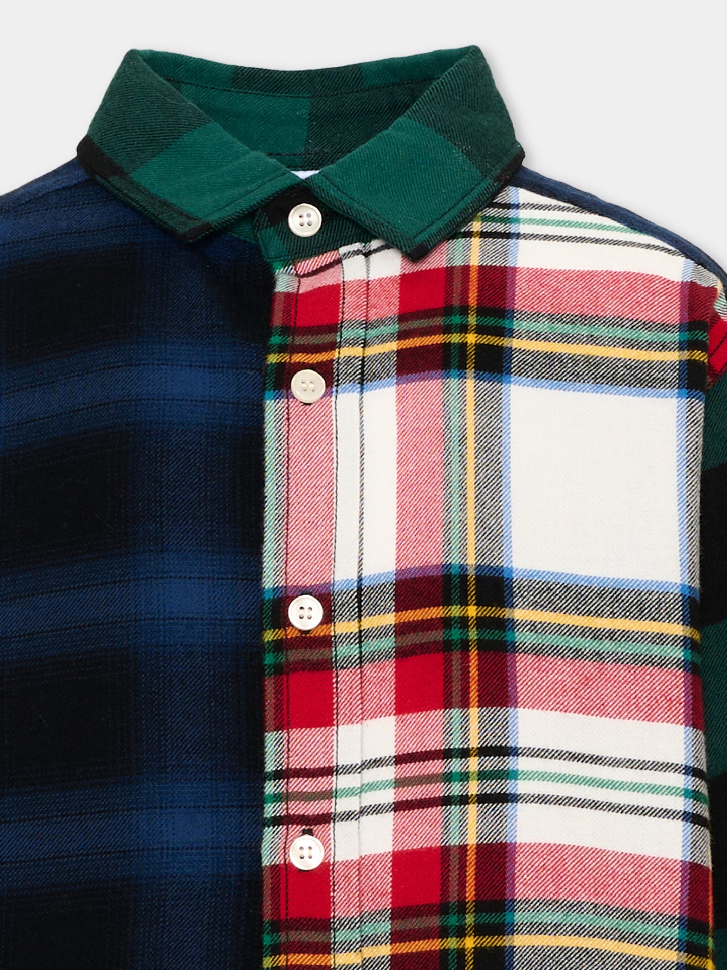 Camicia multicolor Remon per bambino a quadri,Molo,1W26C203 5940