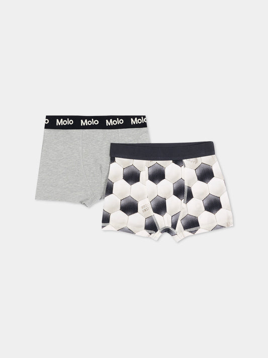 Boxer multicolor Justin per bambino,Molo,1W26Q201 6253