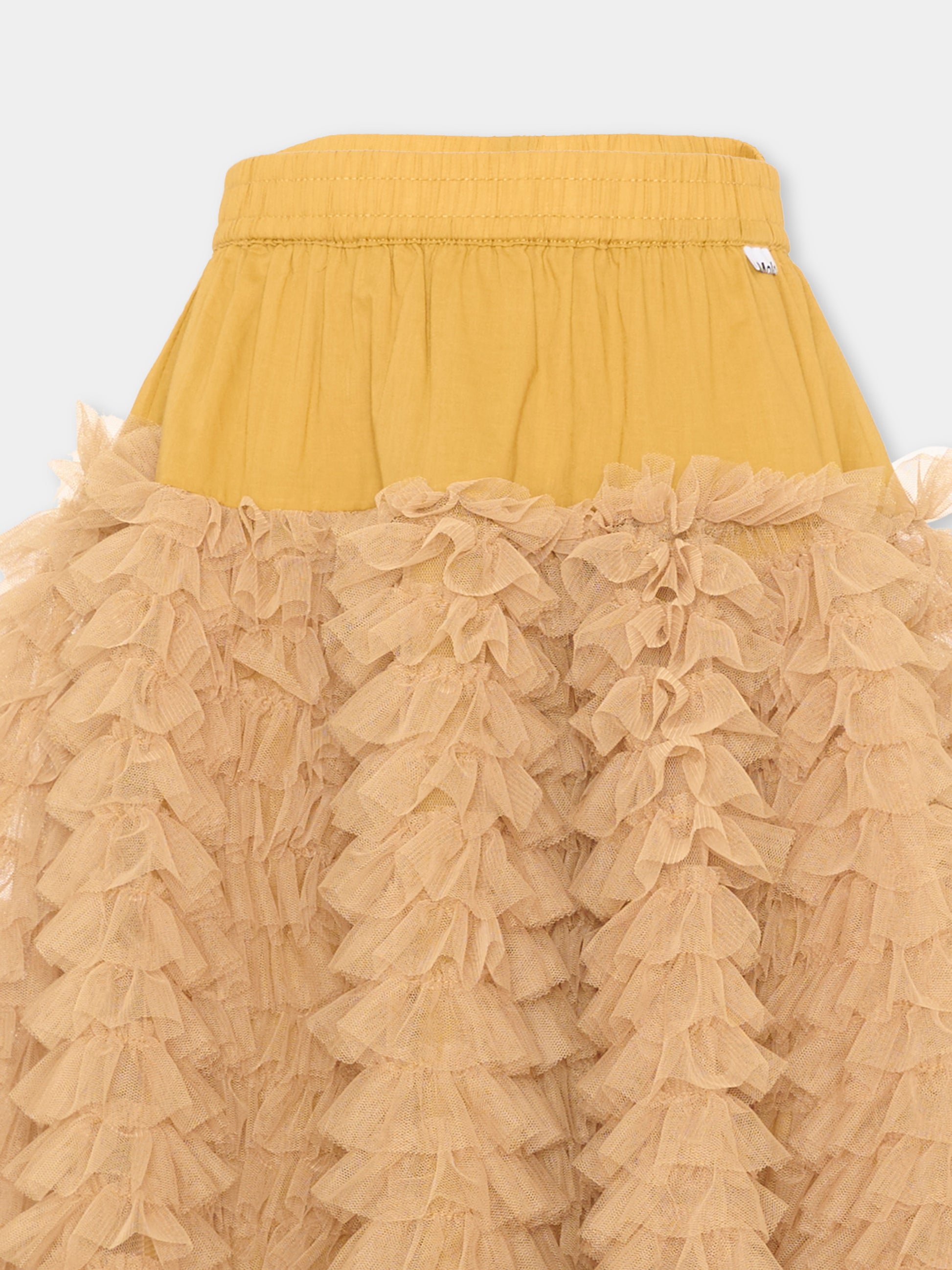 Gonna gialla Bliss per bambina,Molo,2W26D101 5725