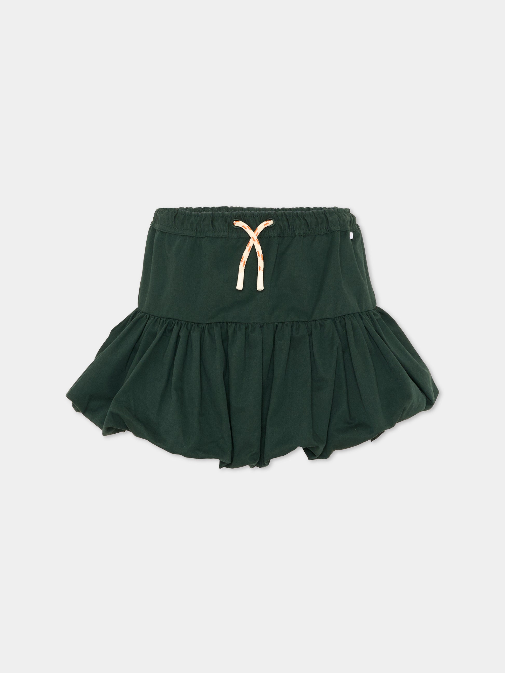 Gonna verde Britta per bambina,Molo,2W26D106 5721