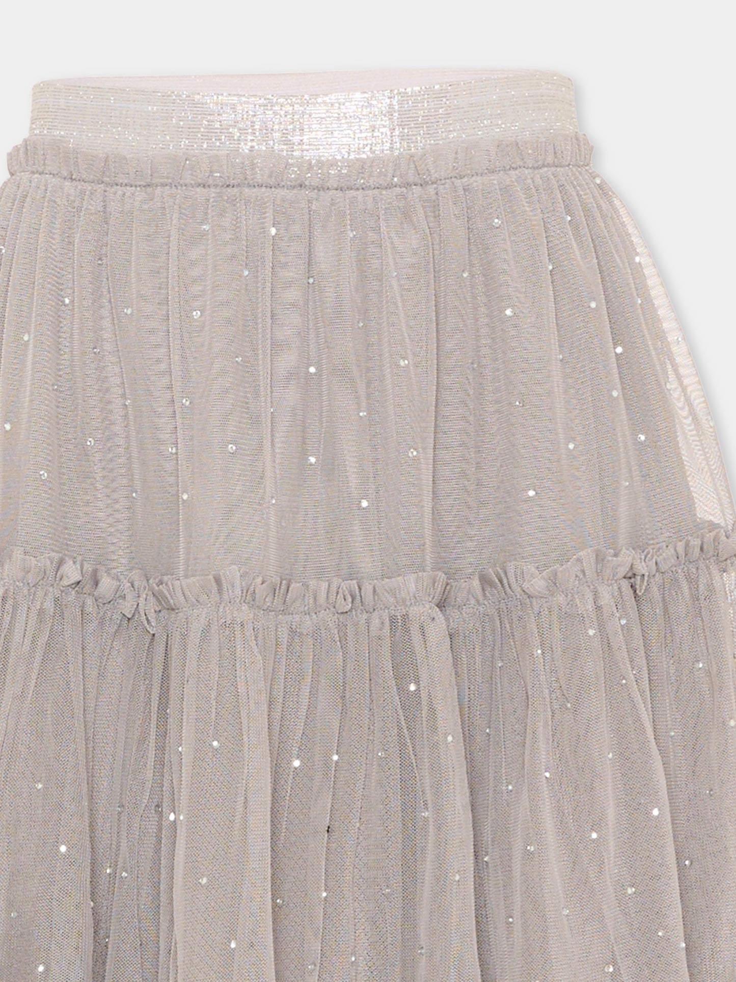 Gonna grigia Bille per bambina,Molo,2W26D113 2949