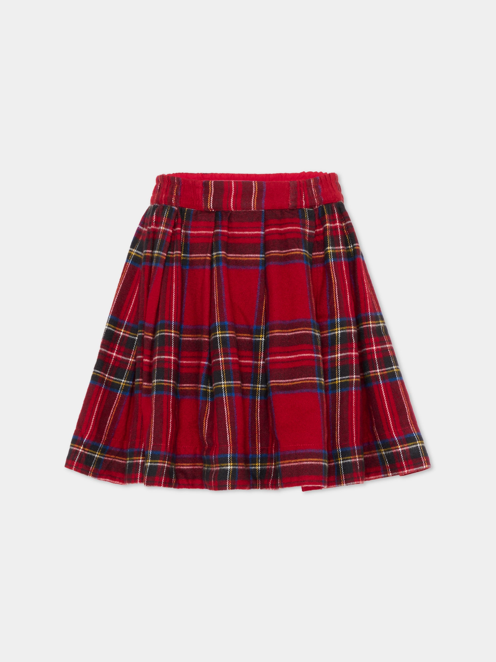 Gonna rossa Breeta per bambina tartan,Molo,2W26D131 5778